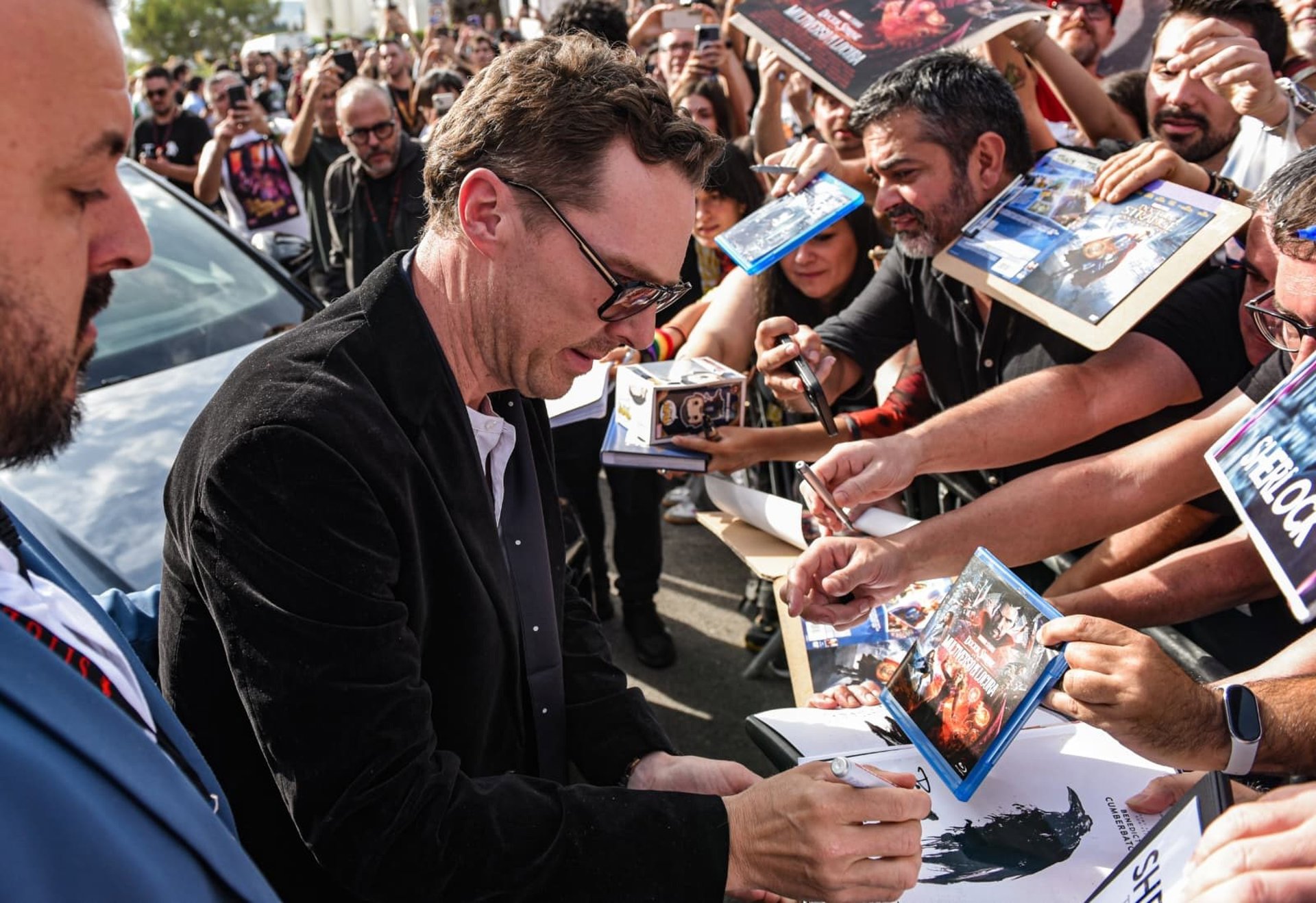 Benedict Cumberbatch recibe el Premio Máquina del Tiempo del Festival de Sitges