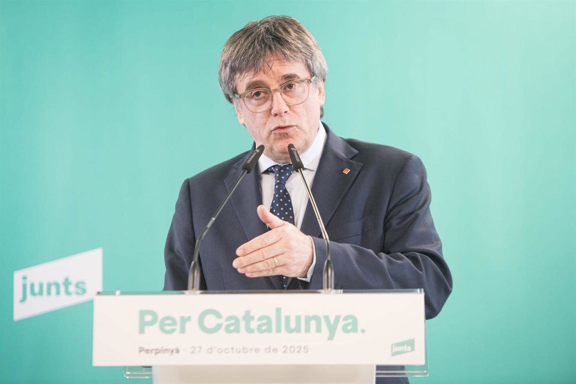 Puigdemont: «No estamos dispuestos a ayudar a un gobierno que no ayude a Catalunya»