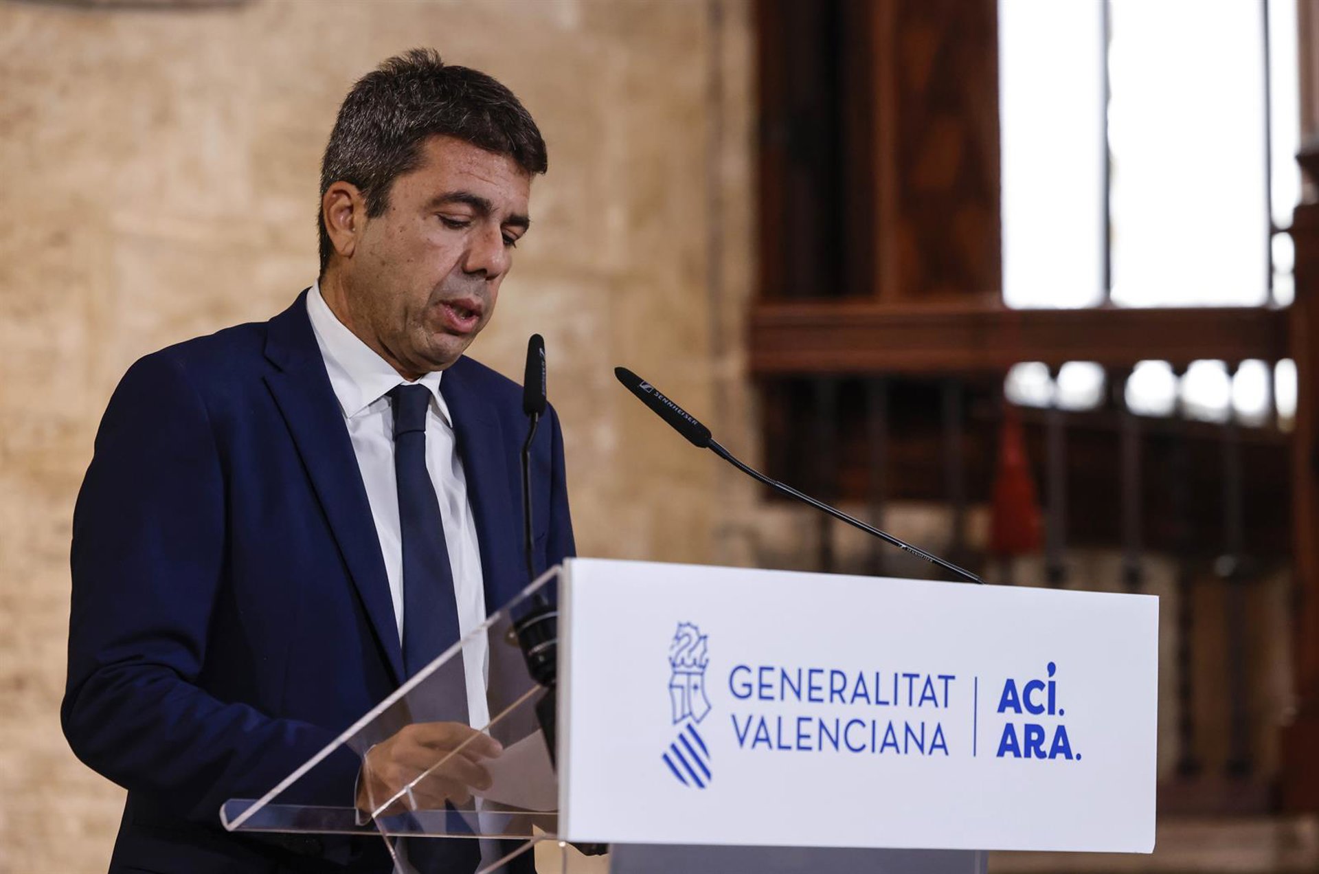 El BOE publica el cese de Carlos Mazón como presidente de la Comunidad Valenciana