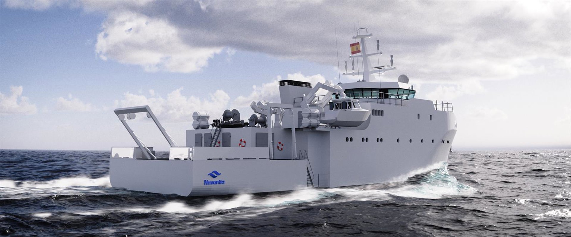 Navantia avanza en la construcción de buques hidrográficos para la Armada en San Fernando (Cádiz)
