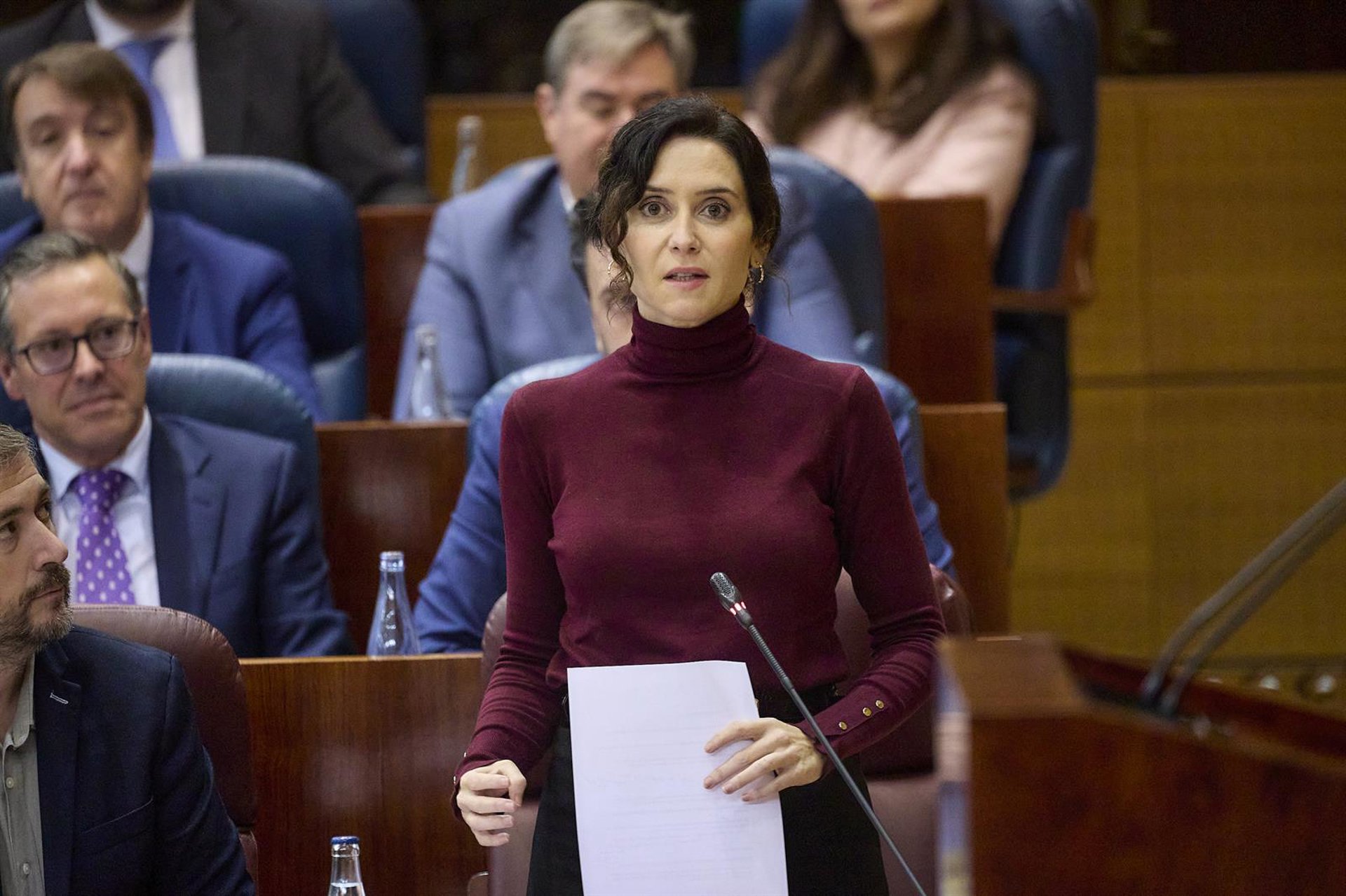 Ayuso cree que fiscal general y Sánchez «cooperaron coordinados» con objetivo de «acabar» con ella «por vías ilegítimas»
