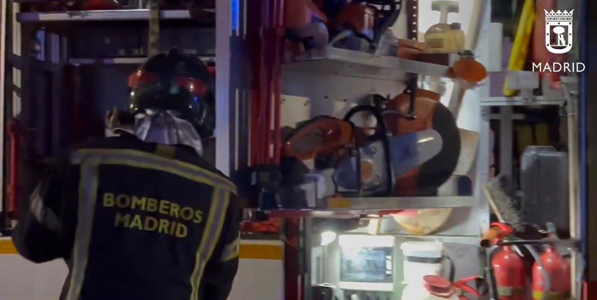 Fallece un hombre en el incendio de una vivienda en Villaverde (Madrid)