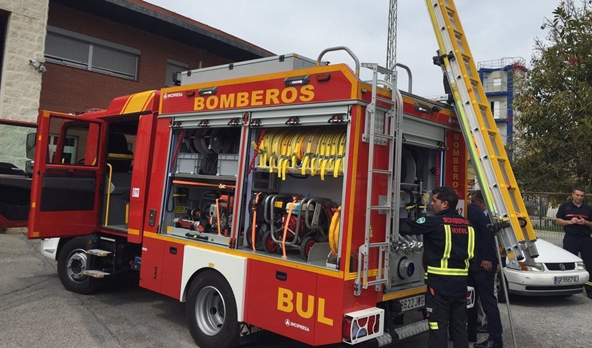 Hallado el cadáver en el interior de una vivienda incendiada en la capital