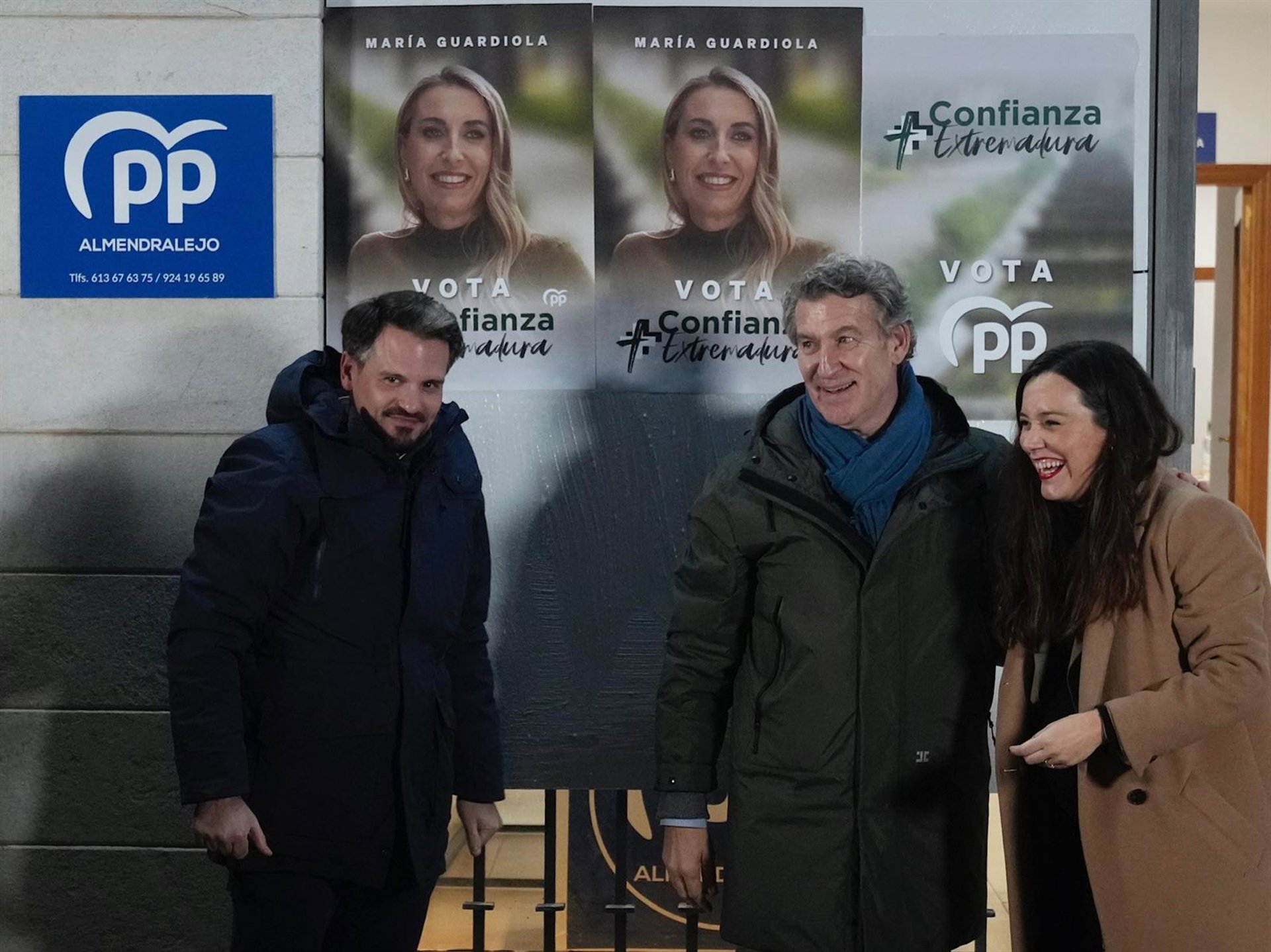 Feijóo pide el voto a Guardiola para que «el cambio se consolide» frente a la «pinza» de bloqueo de PSOE y Vox