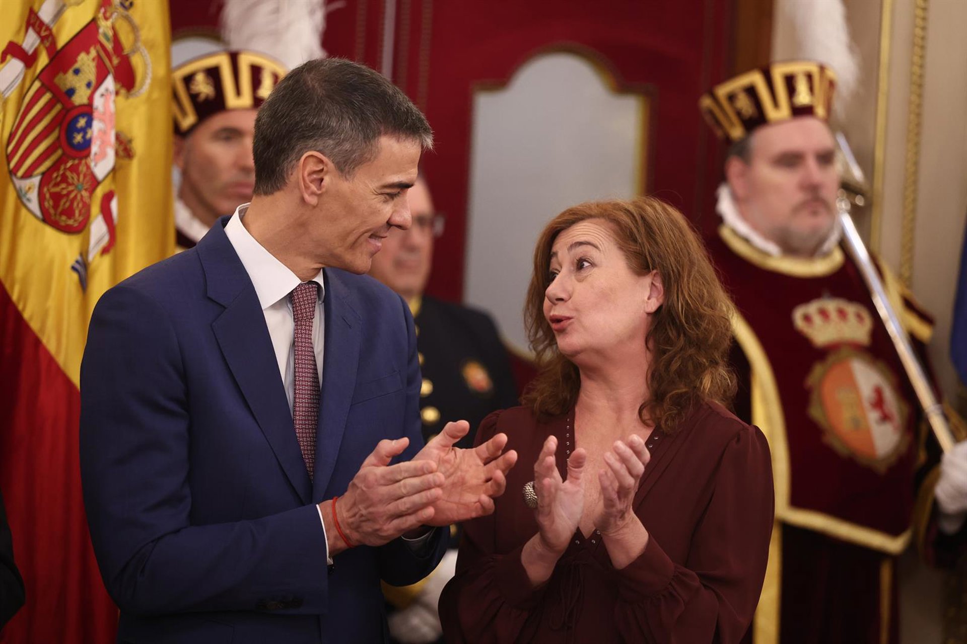 Armengol dice que dialogar y pactar pensando en el interés general es «la forma útil de hacer política»