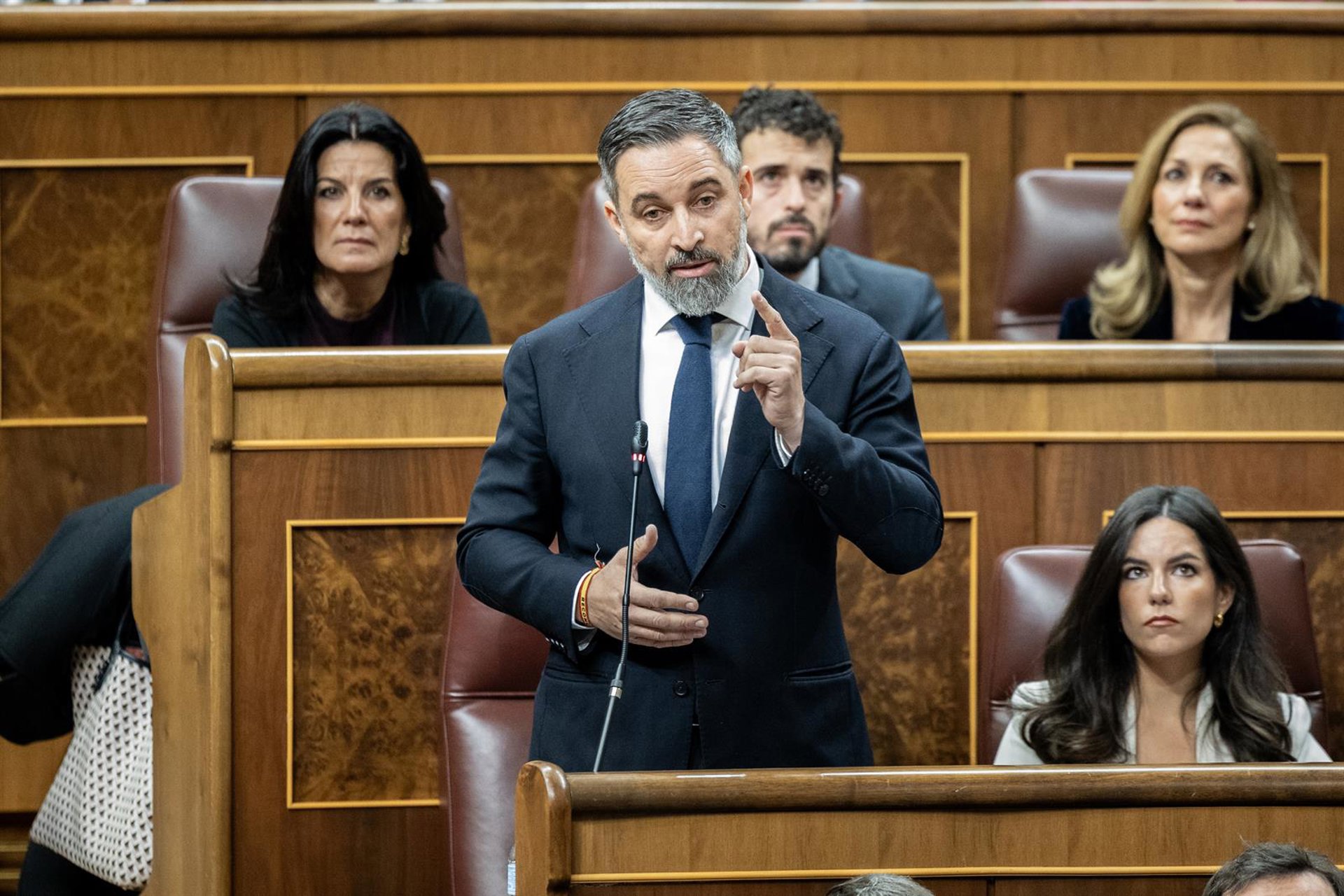 Abascal apunta al «colapso» del Gobierno y pide al PP presentar una moción de censura para convocar elecciones