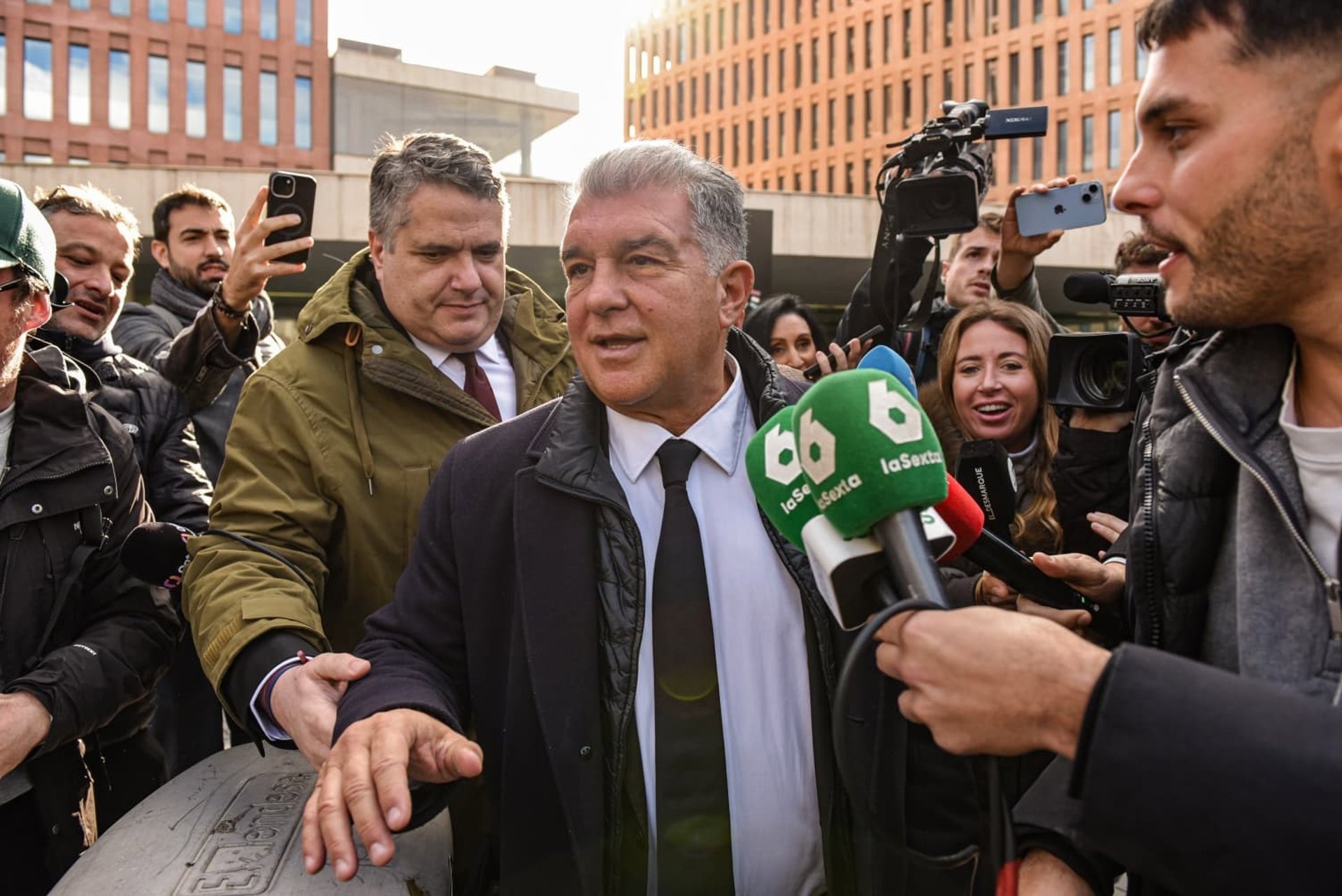 Laporta niega favores arbitrales por los pagos a Negreira: «En absoluto nos han beneficiado»