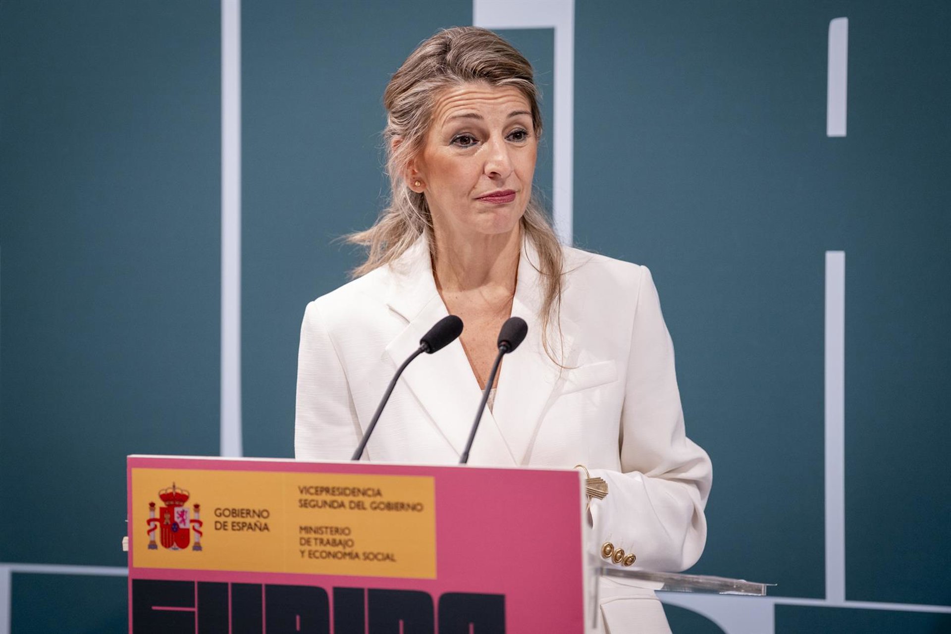 Yolanda Díaz exige a Sánchez una reacción y un cambio profundo en el Gobierno: «Así no podemos seguir»