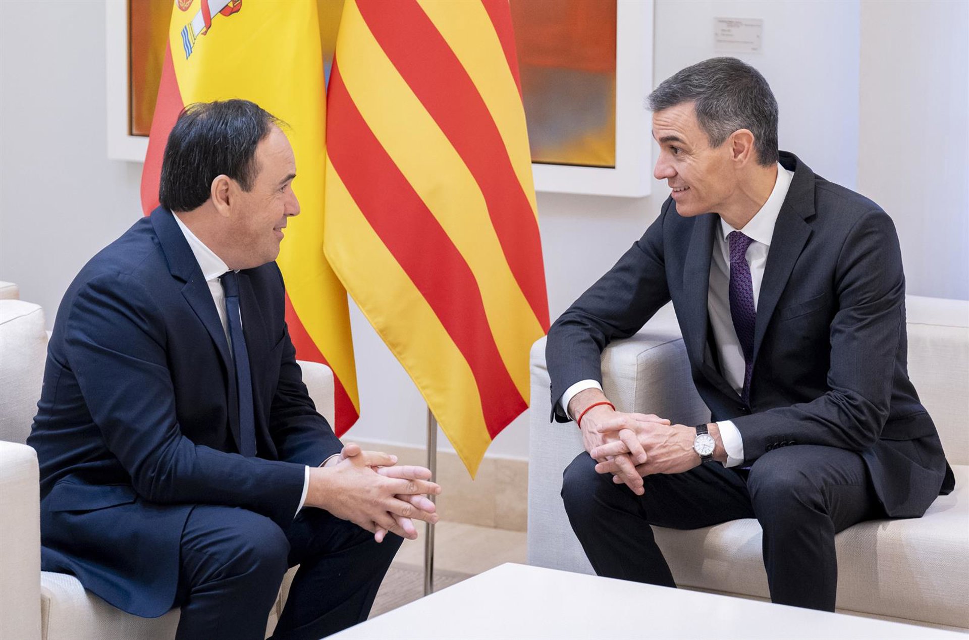 Pérez Llorca ve «irrealizable» la condonación de la deuda y admite sus «dudas» para aceptar la propuesta del Gobierno