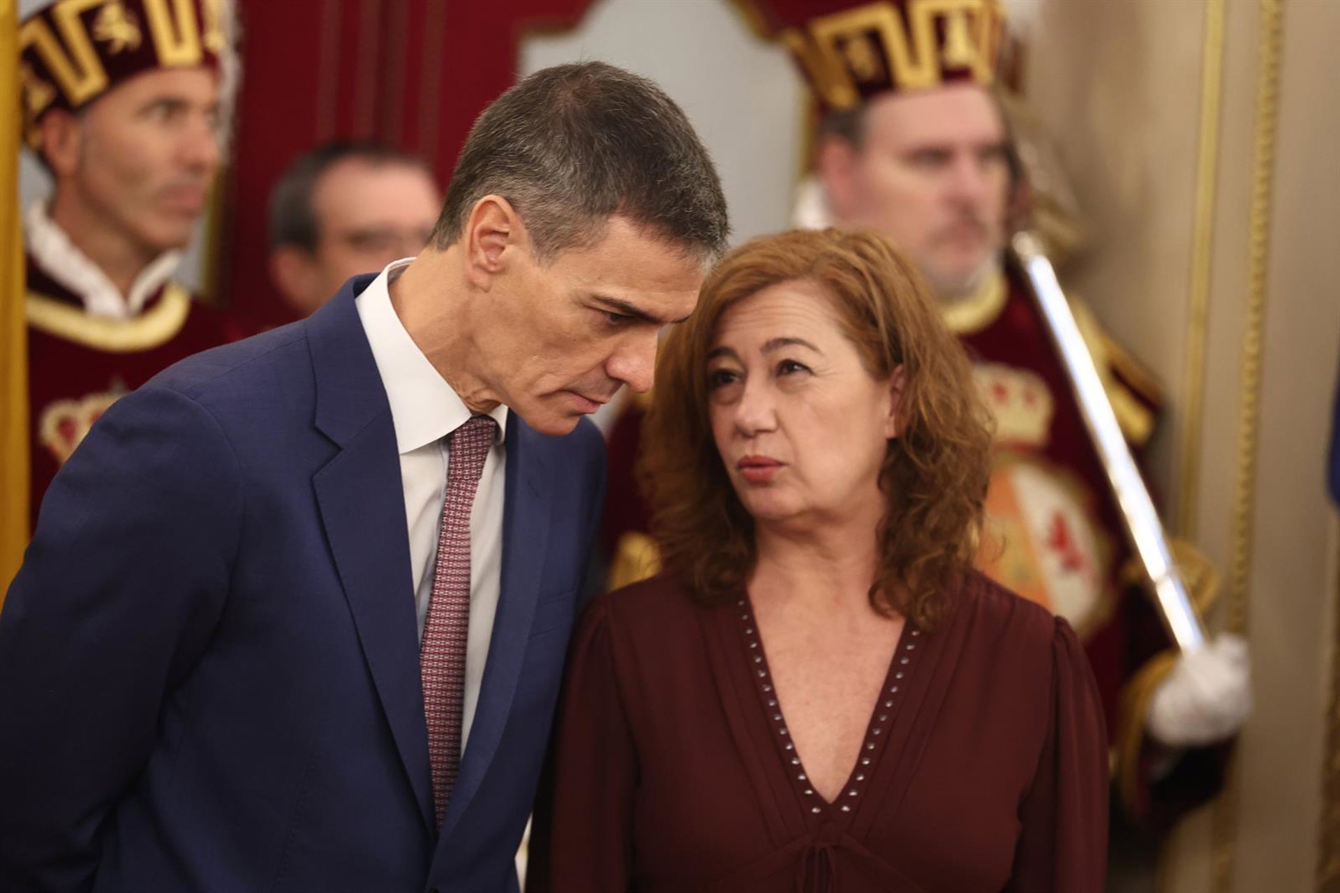 Armengol no ve motivos para que el Gobierno adelante elecciones: «Tiene toda la lógica que aguante la legislatura»