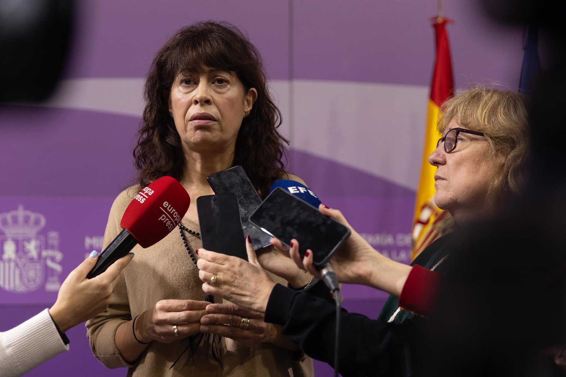 Redondo destaca que 2025 concluye con la cifra «más baja» de asesinatos por violencia de género