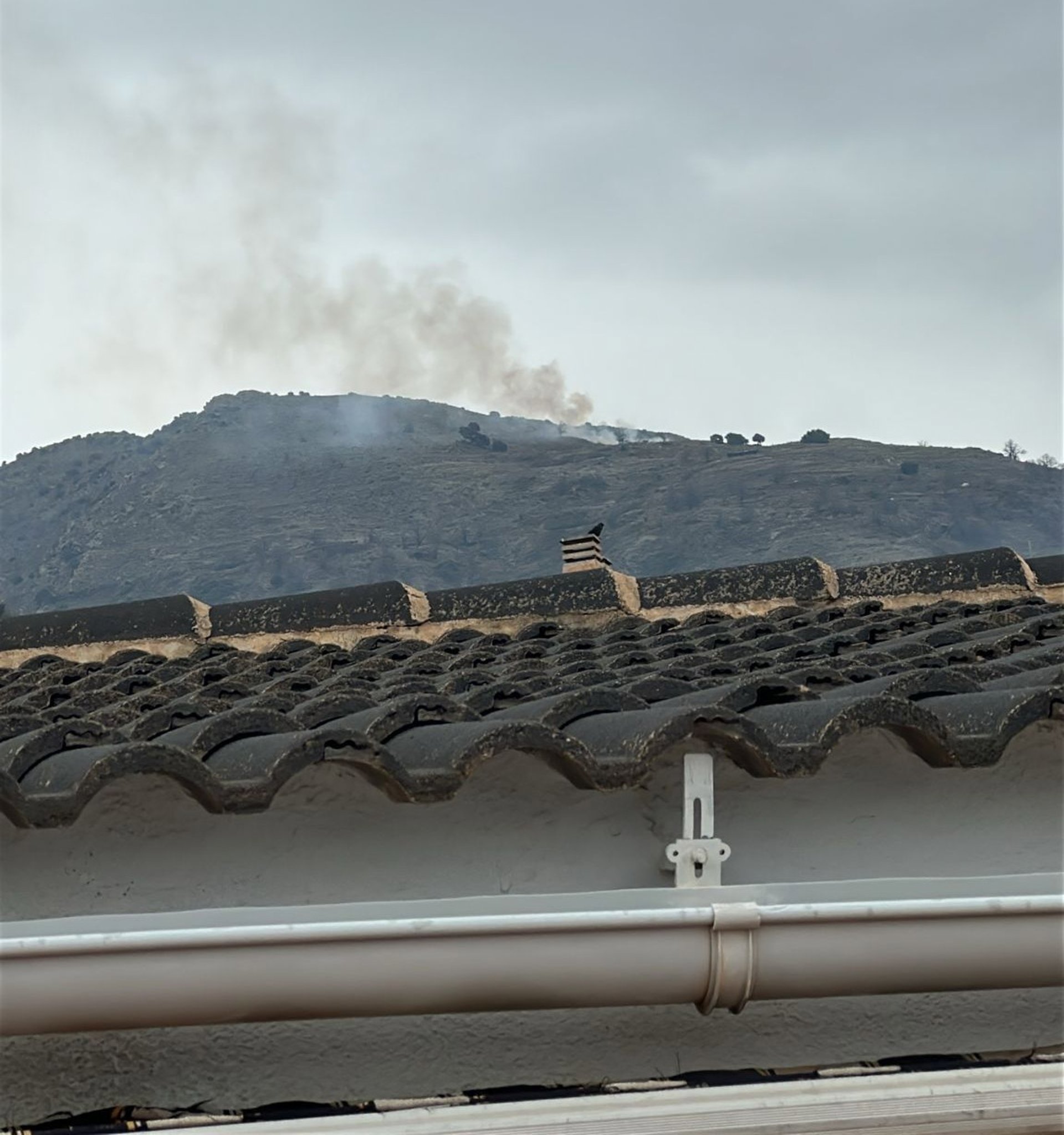Declarado un incendio en Lanjarón (Granada) en el paraje de La Chaparra