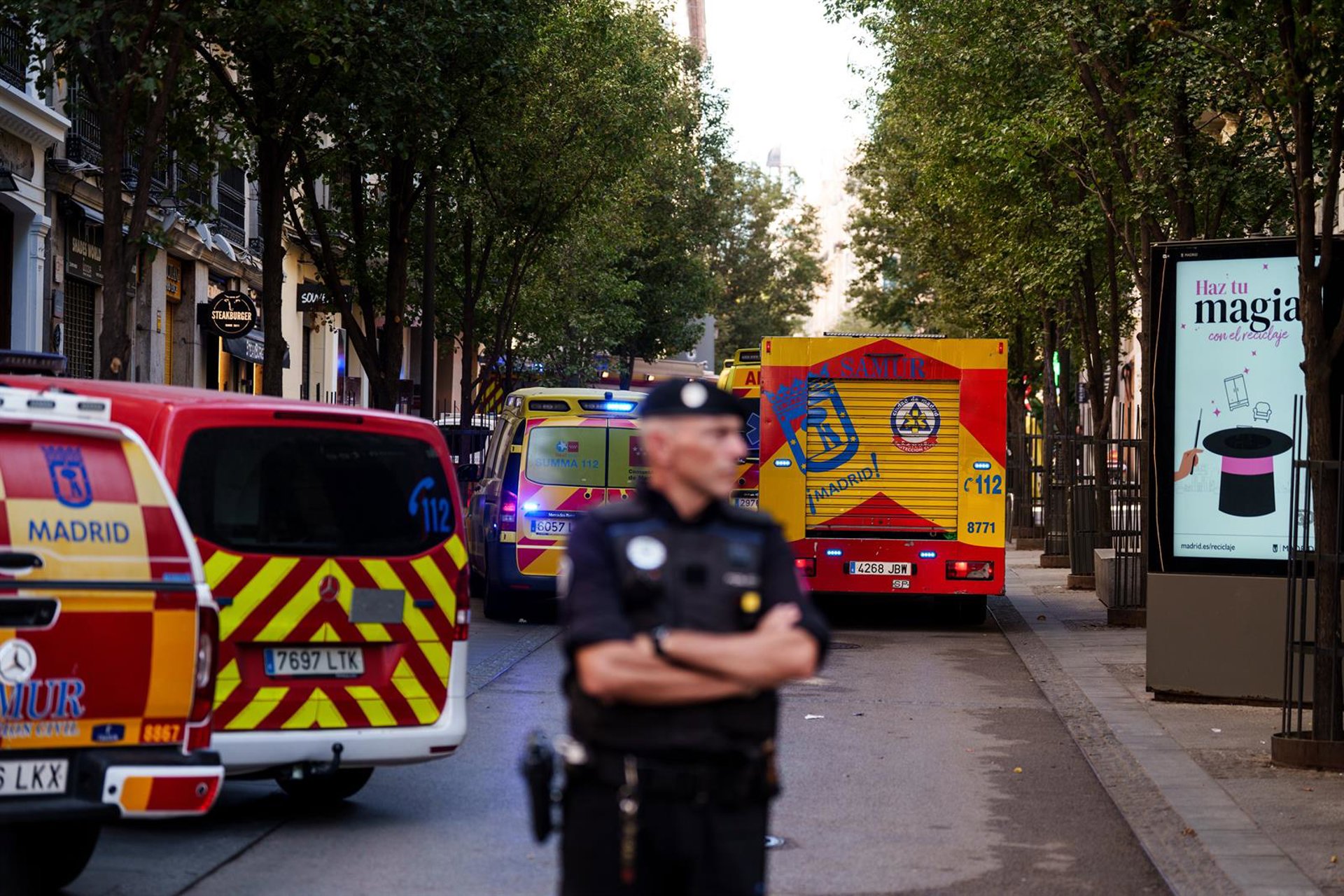 Una explosión de gas en un edificio de Carabanchel deja al menos un muerto