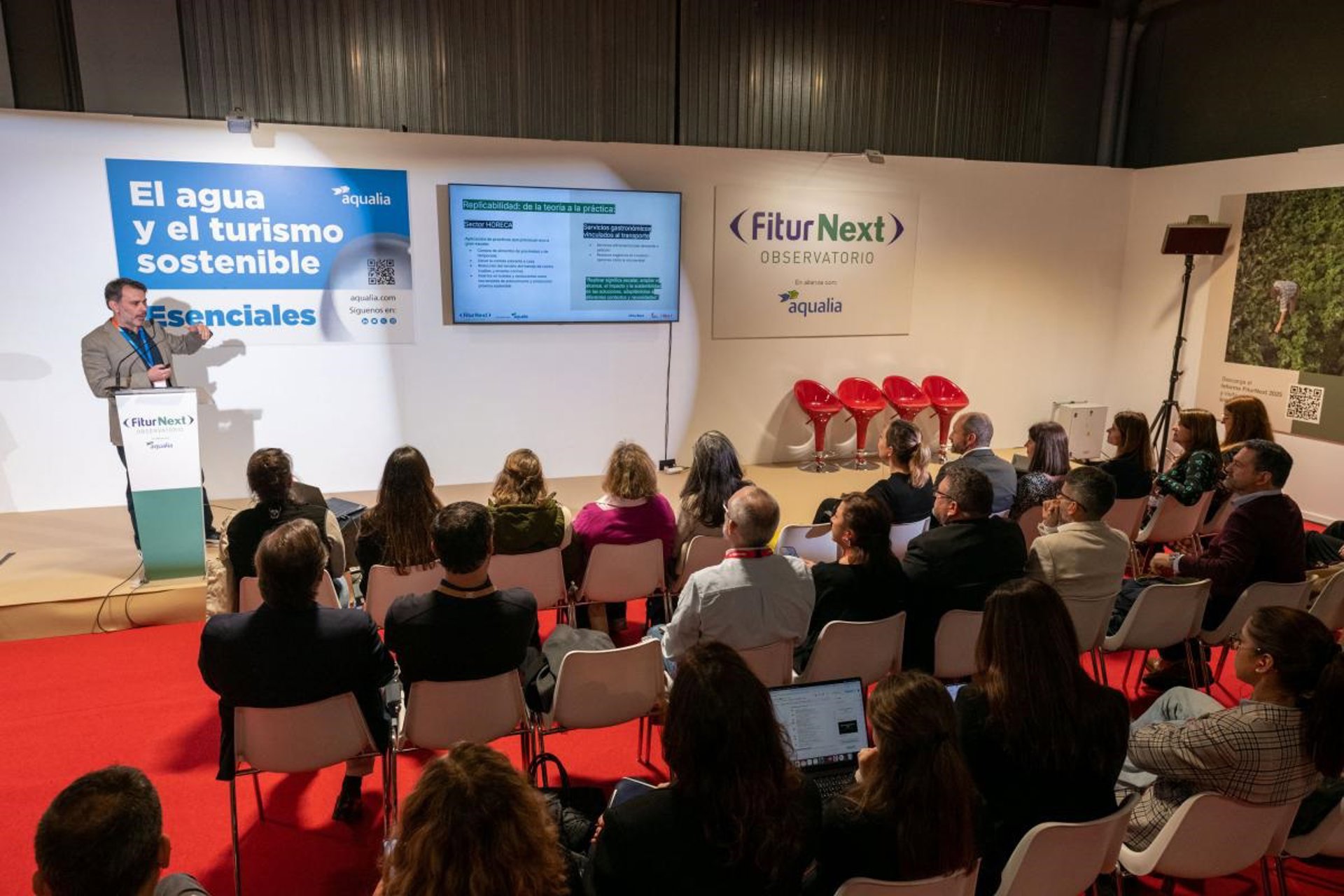 Profesionales y expertos participan en la programación de Fiturnext dedicada a la gestión sostenible del agua