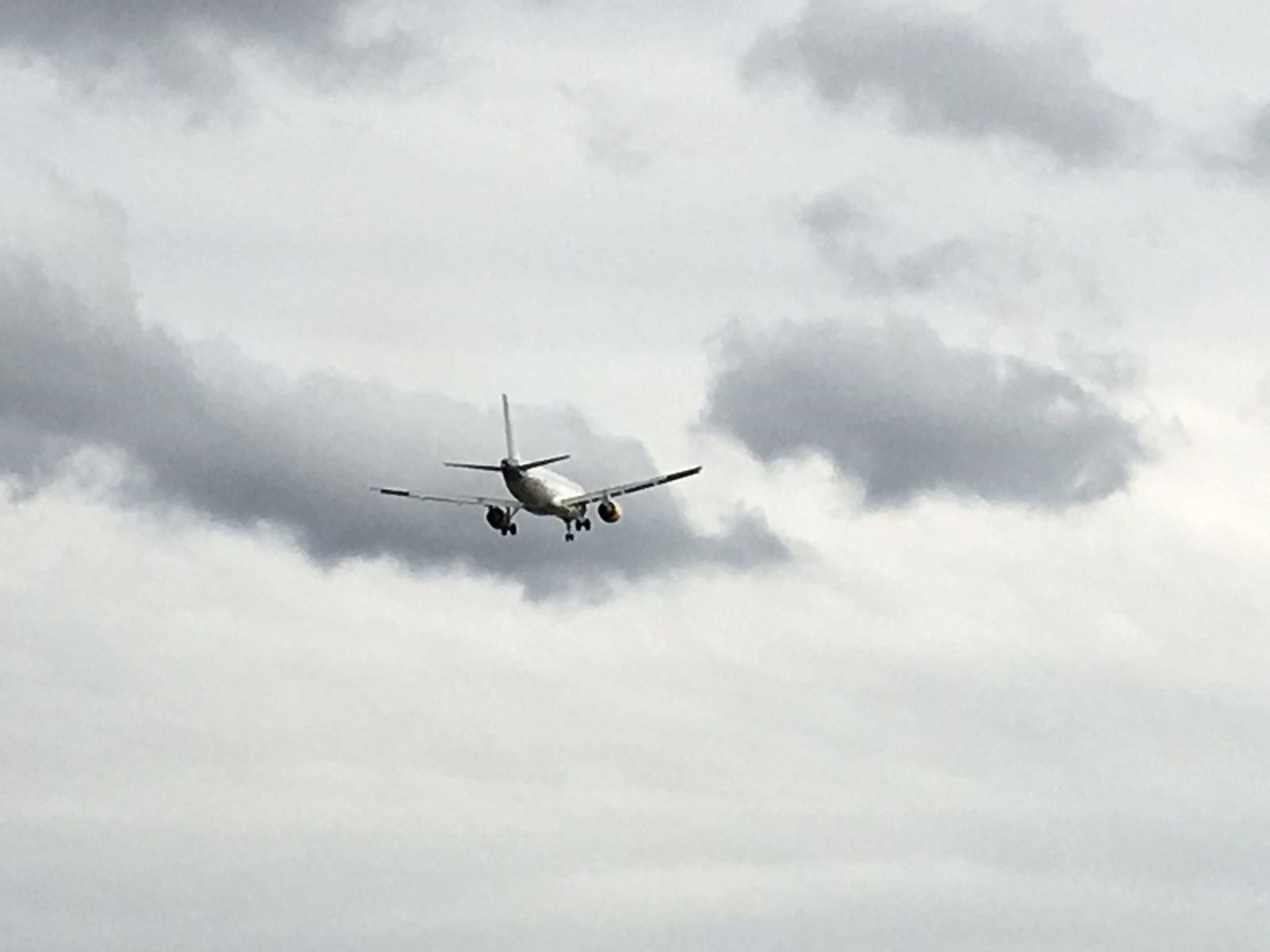Se elevan a 14 los vuelos afectados por el fuerte viento en Bilbao, que ha obligado a desvíos y cancelaciones