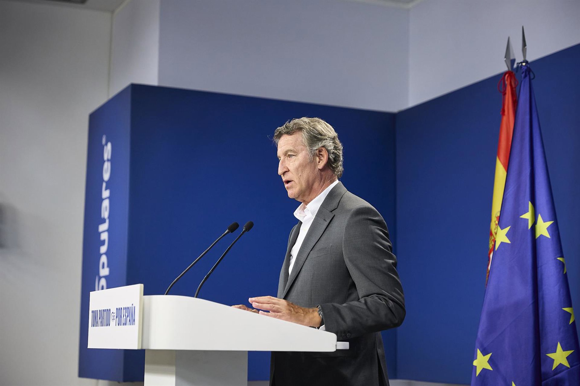 Feijóo acusa al Gobierno de generar «caos»: «El estado de las vías es reflejo del estado de la nación»