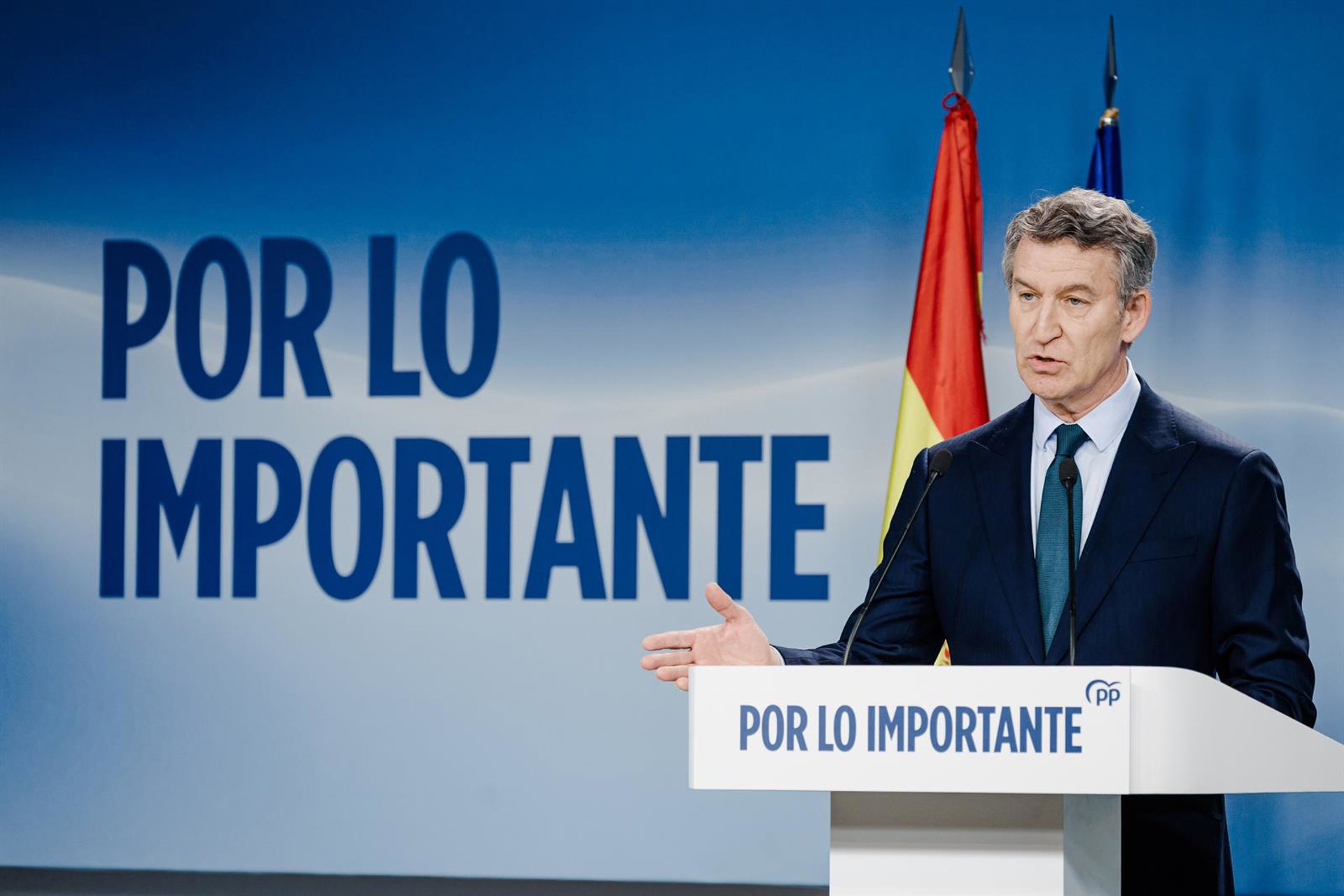 Feijóo exige a Sánchez sacar la revalorización de las pensiones del decreto ‘ómnibus’ o no tendrá el apoyo del PP