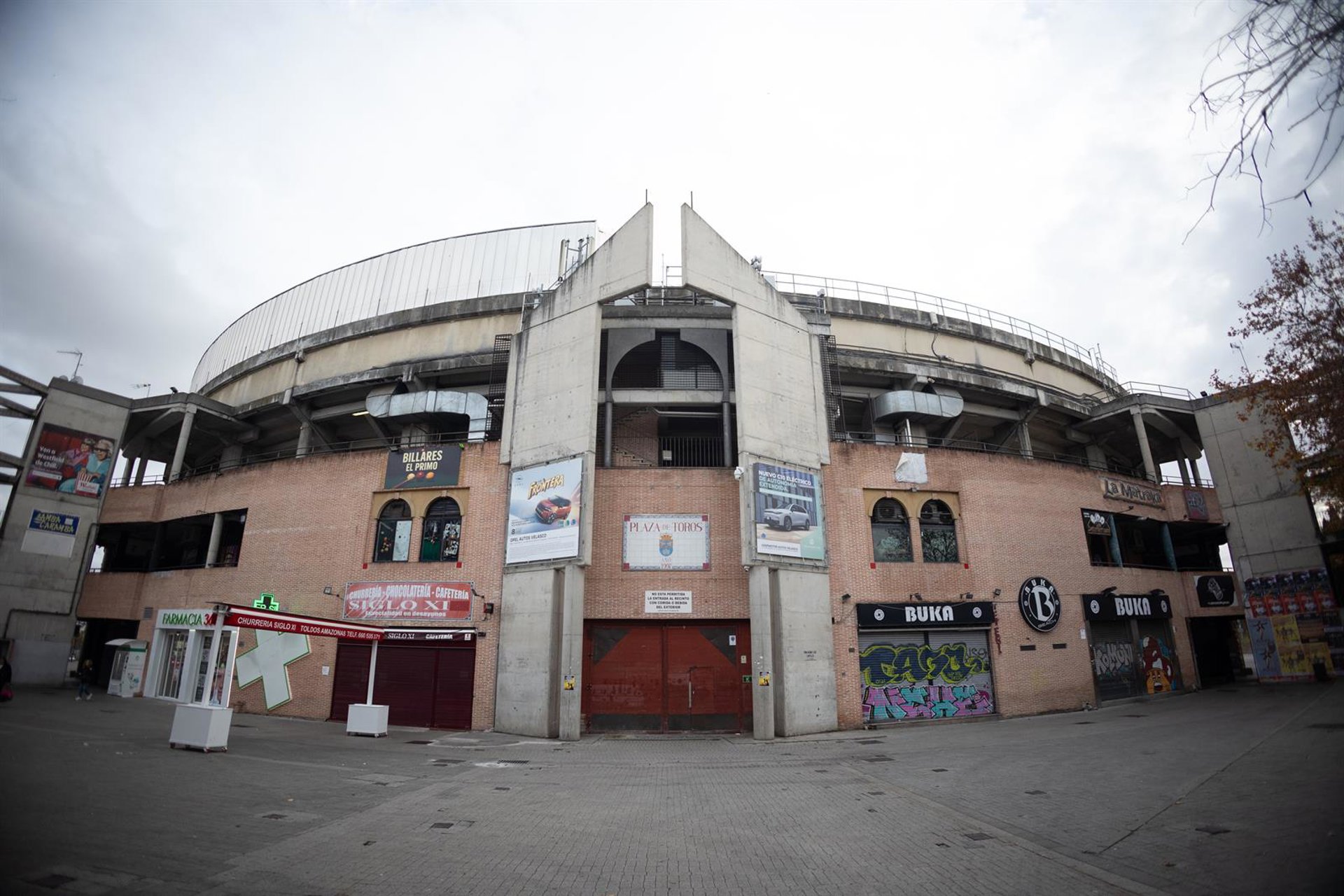 Una nueva redada en la plaza de toros La Cubierta de Leganés se salda con 32 detenidos y 828 identificados