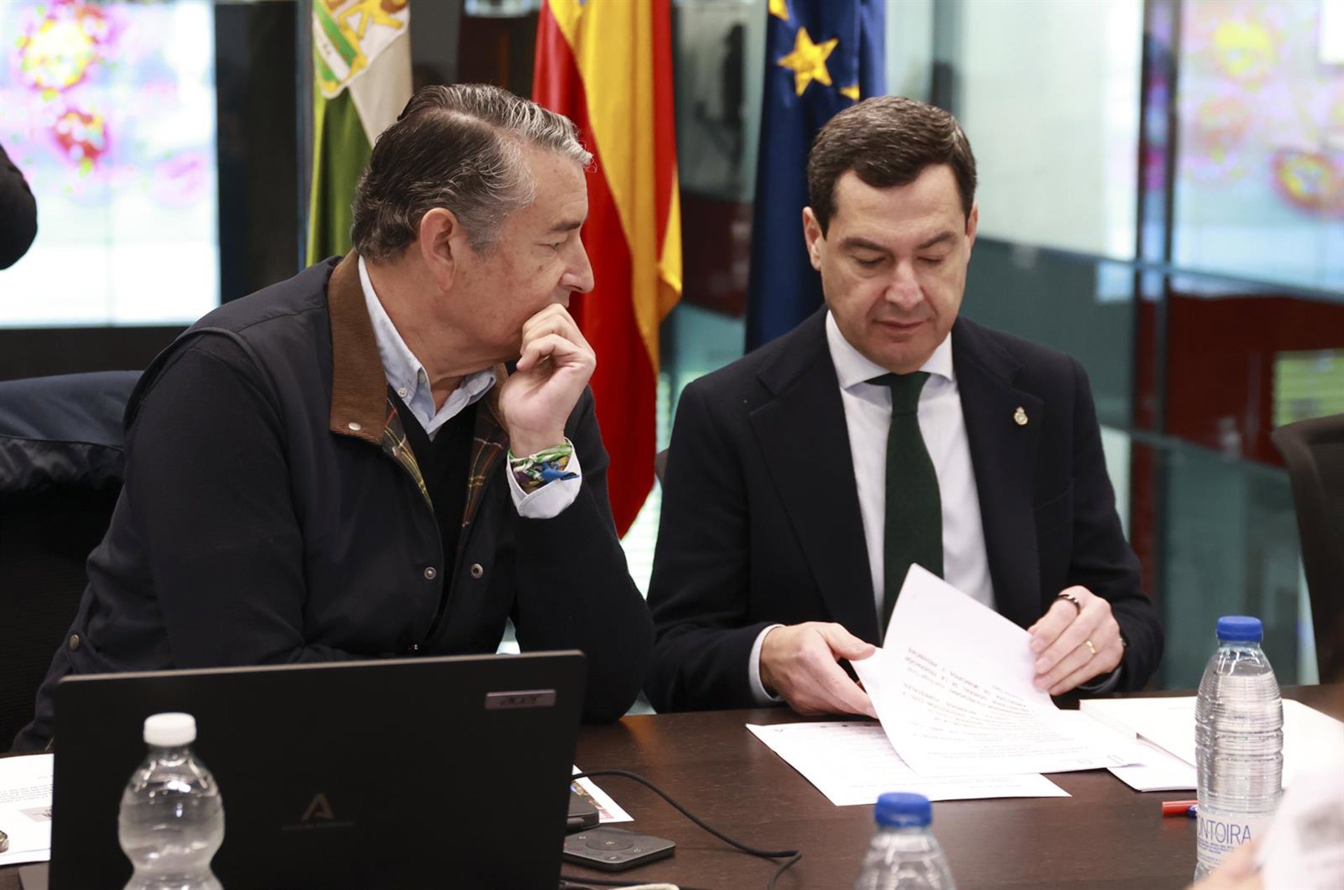 Andalucía suspende clases este miércoles salvo en Almería ante lluvias «sin precedentes» y preactiva a la UME