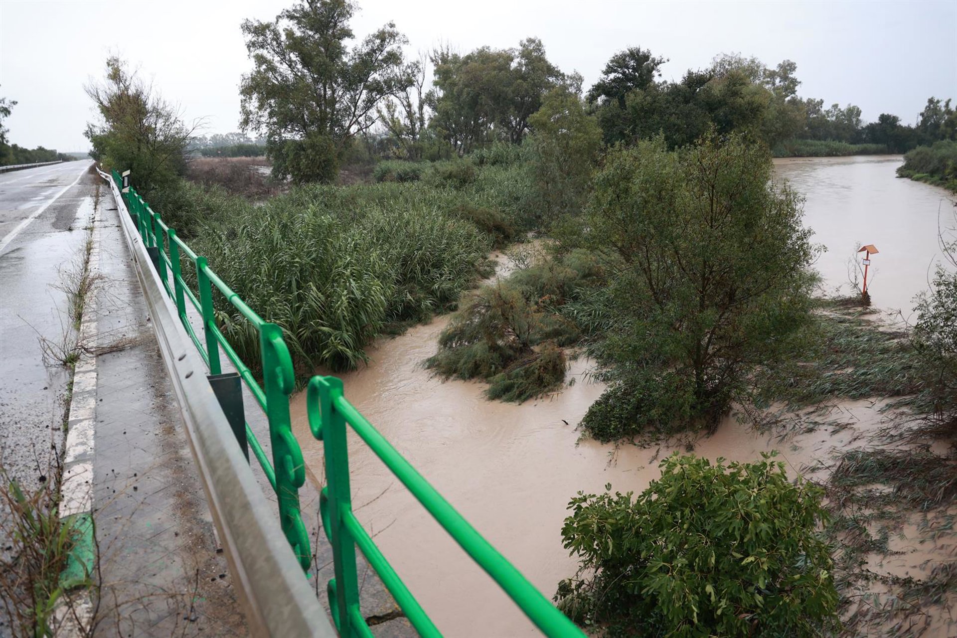 Andalucía supera 13.600 incidencias desde el inicio del tren de borrascas y mantiene 73 carreteras cortadas