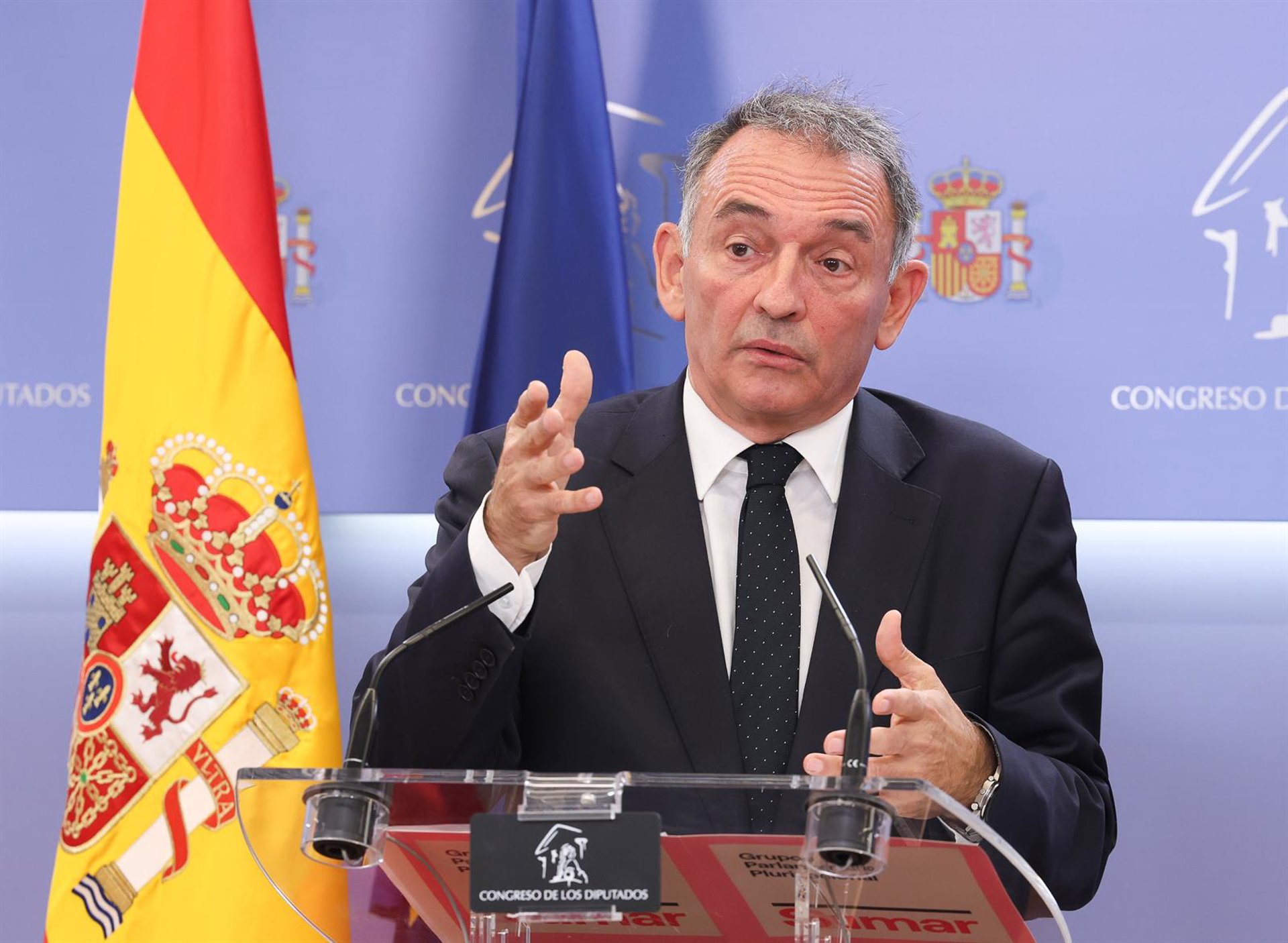 Sumar pide cuentas al Gobierno por mantener al DAO de la Policía denunciado por agresión sexual: «Es sorprendente»