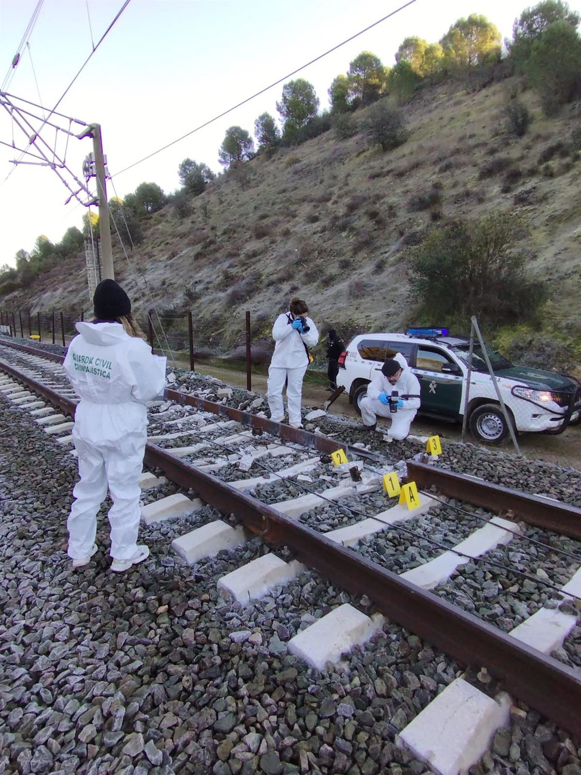 Tribunales.-Guardia Civil apunta a la rotura de carril o fallo de soldadura como principal hipótesis