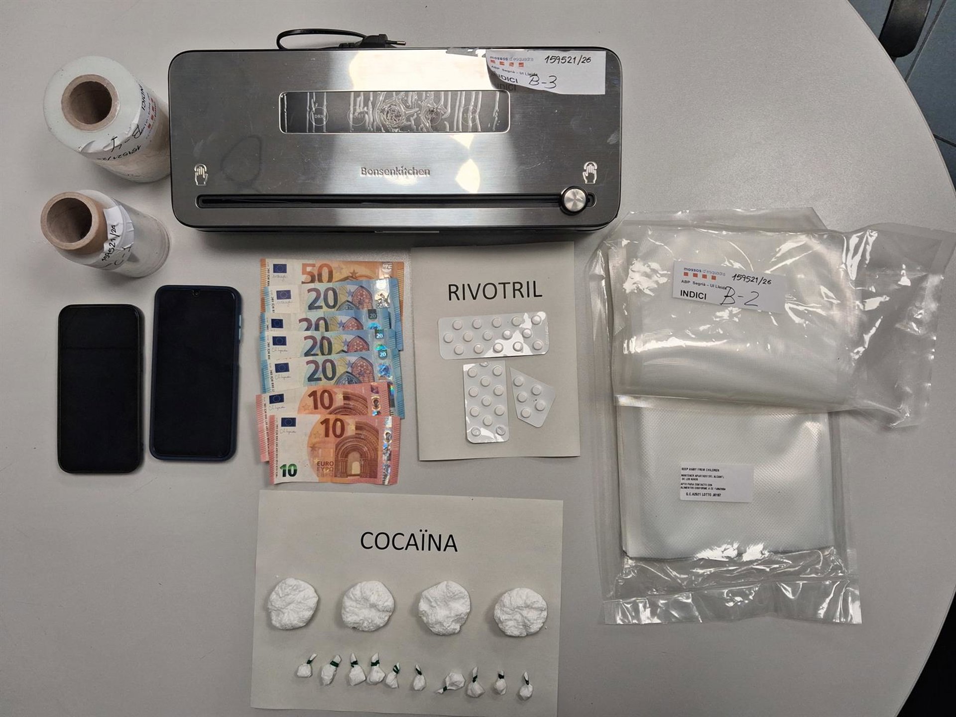 Detenido en Lleida como responsable de dos agresiones sexuales con sumisión química y vender droga