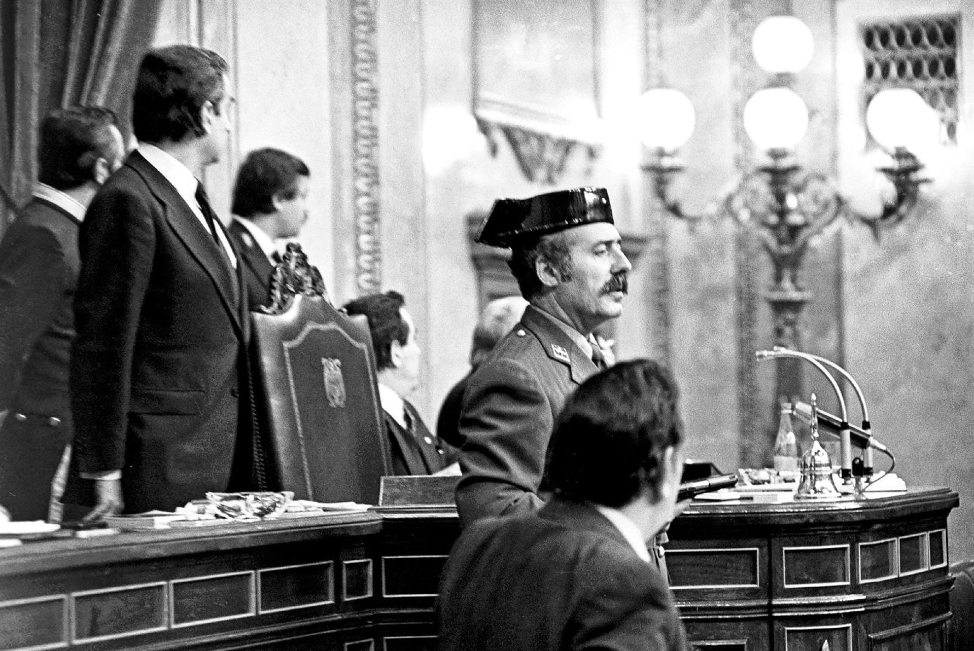 Muere el exteniente coronel Antonio Tejero, el rostro del golpe de Estado del 23-F