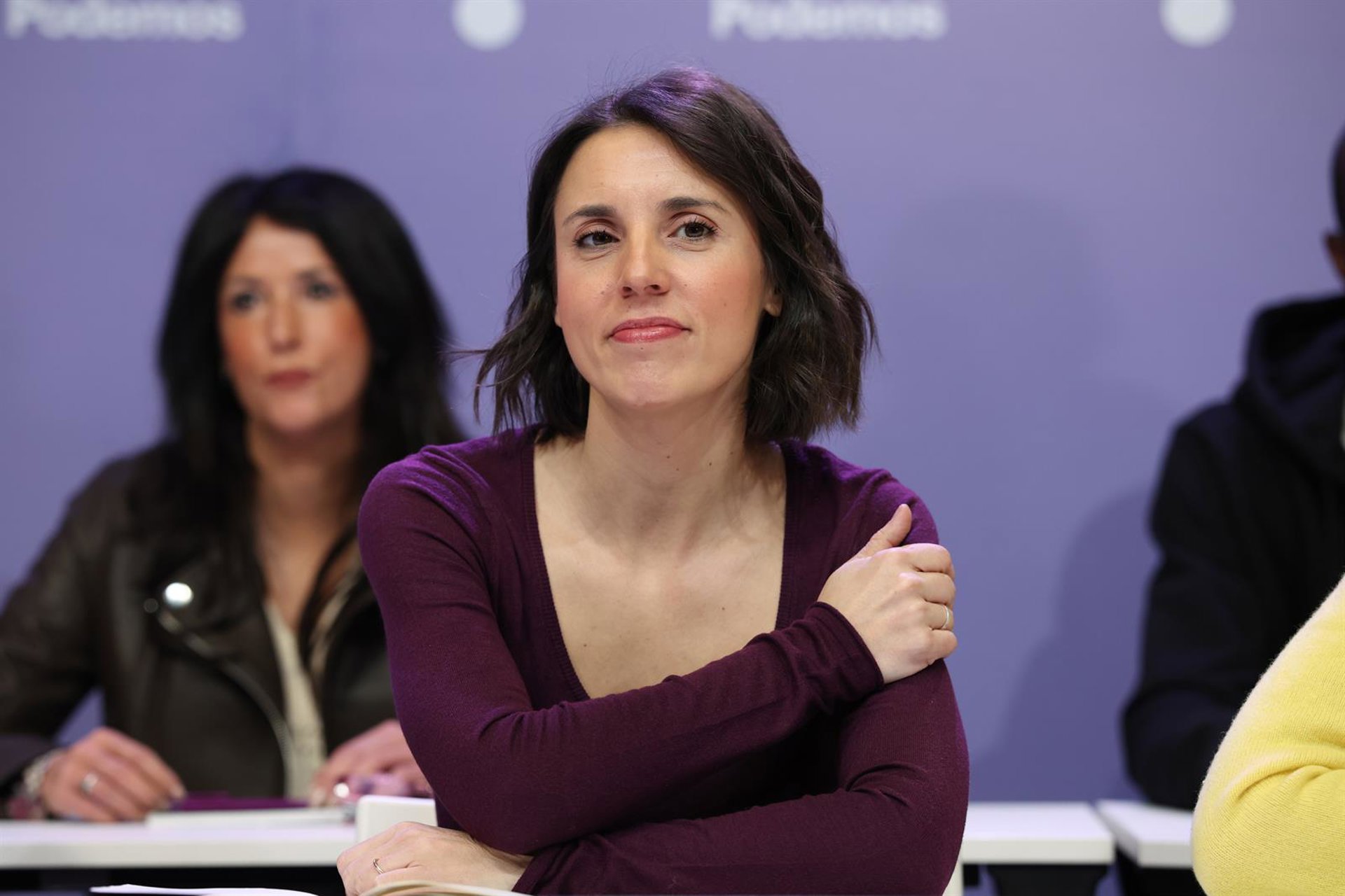 Irene Montero asocia la retirada de Díaz a «problemas internos de Sumar» y defiende «liderazgos fuertes» en la izquierda
