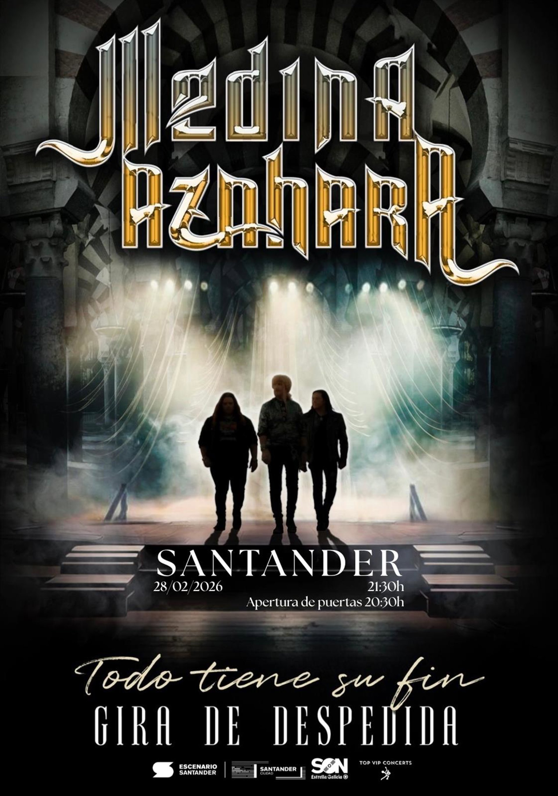 Medina Azahara recalará hoy en Santander en su gira de despedida de los escenarios