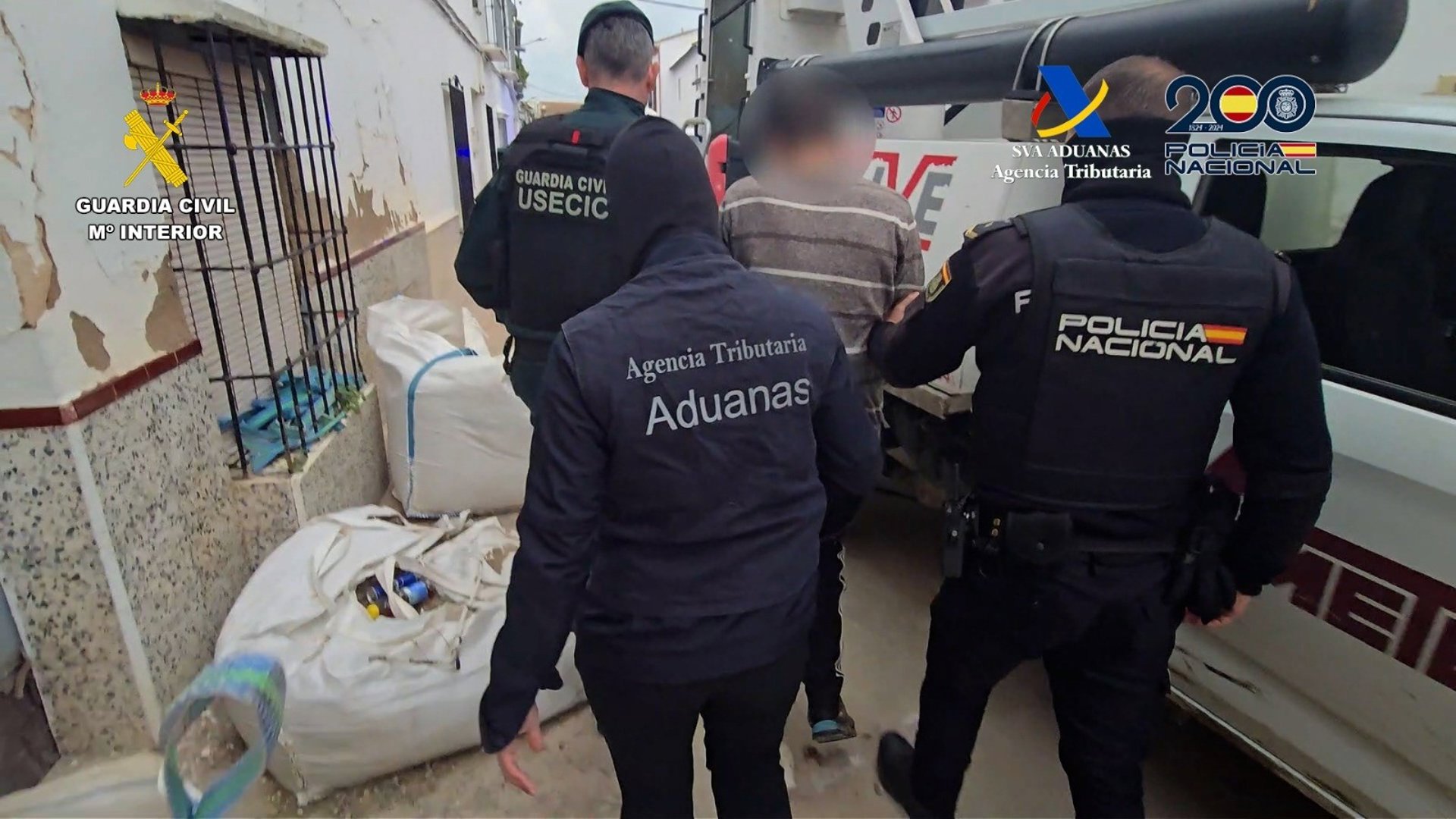 Detenidas 18 personas tras el desmantelamiento de 40 plantaciones de marihuana en Marinaleda