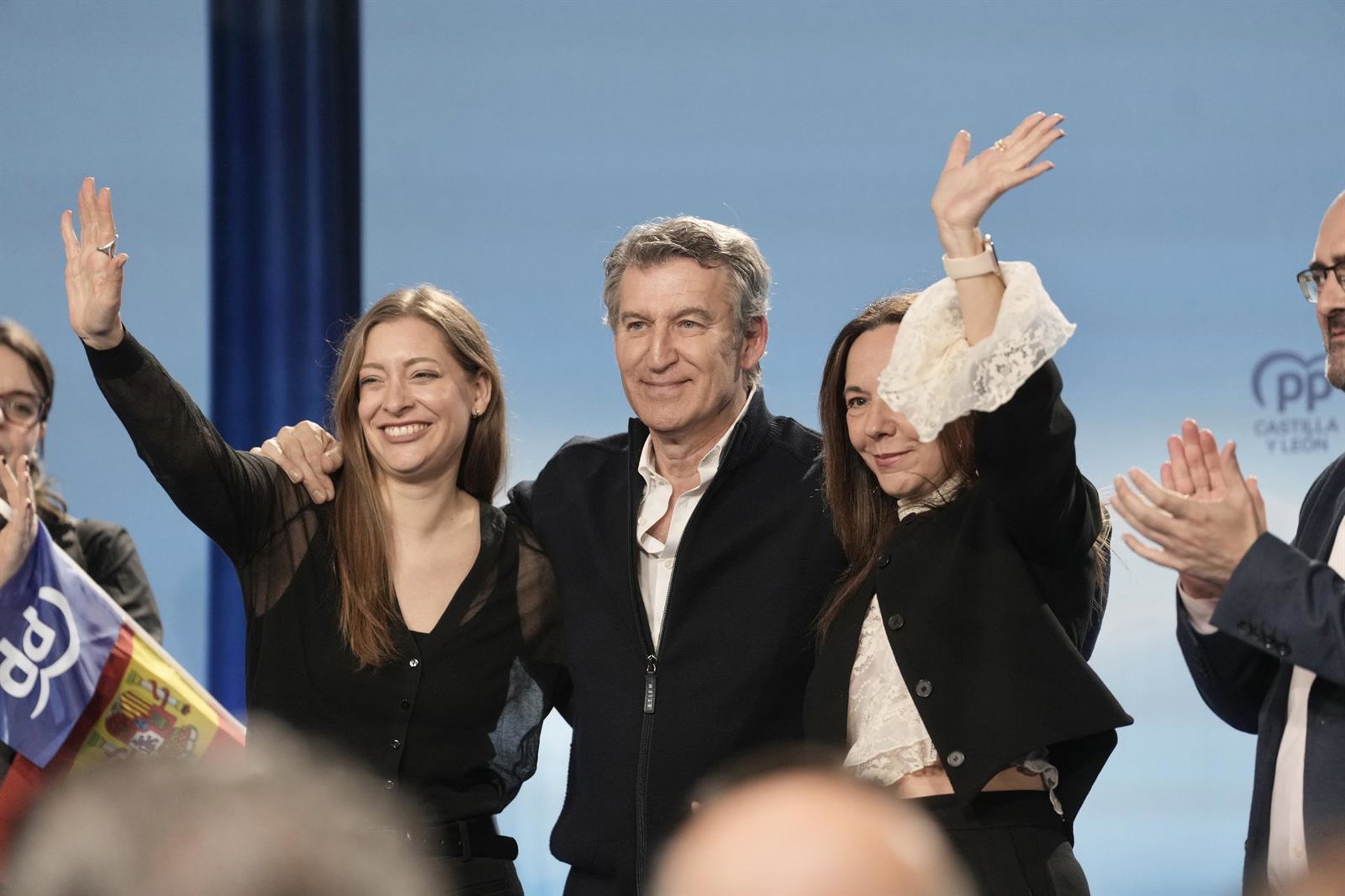 Feijóo apela a la movilización en la recta final para que CyL «no avale la estrategia de bloqueo» de Vox