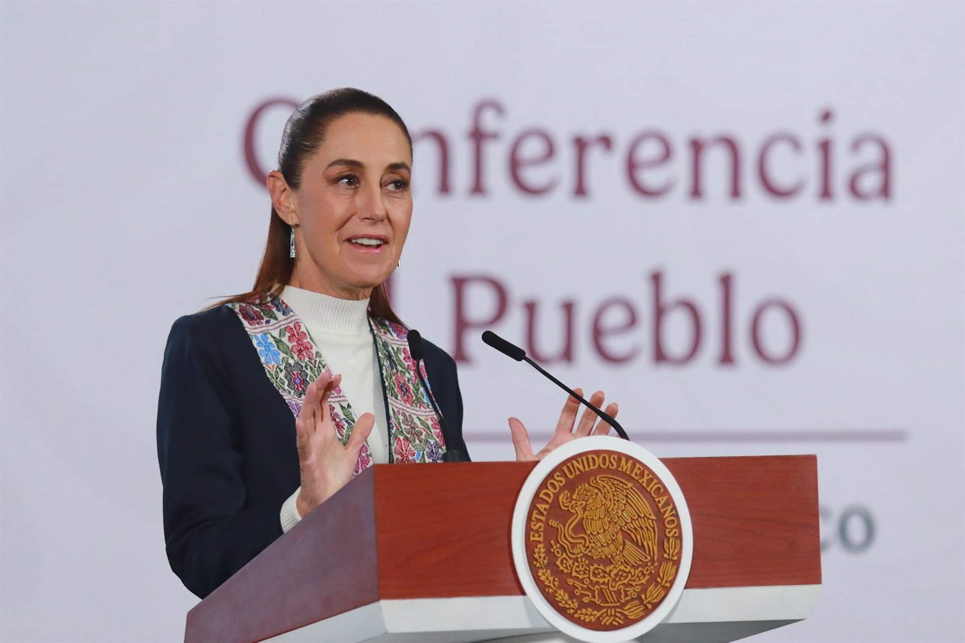 Sheinbaum ve en las palabras del Rey «un gesto de acercamiento» pero «no es todo lo que hubiéramos querido»