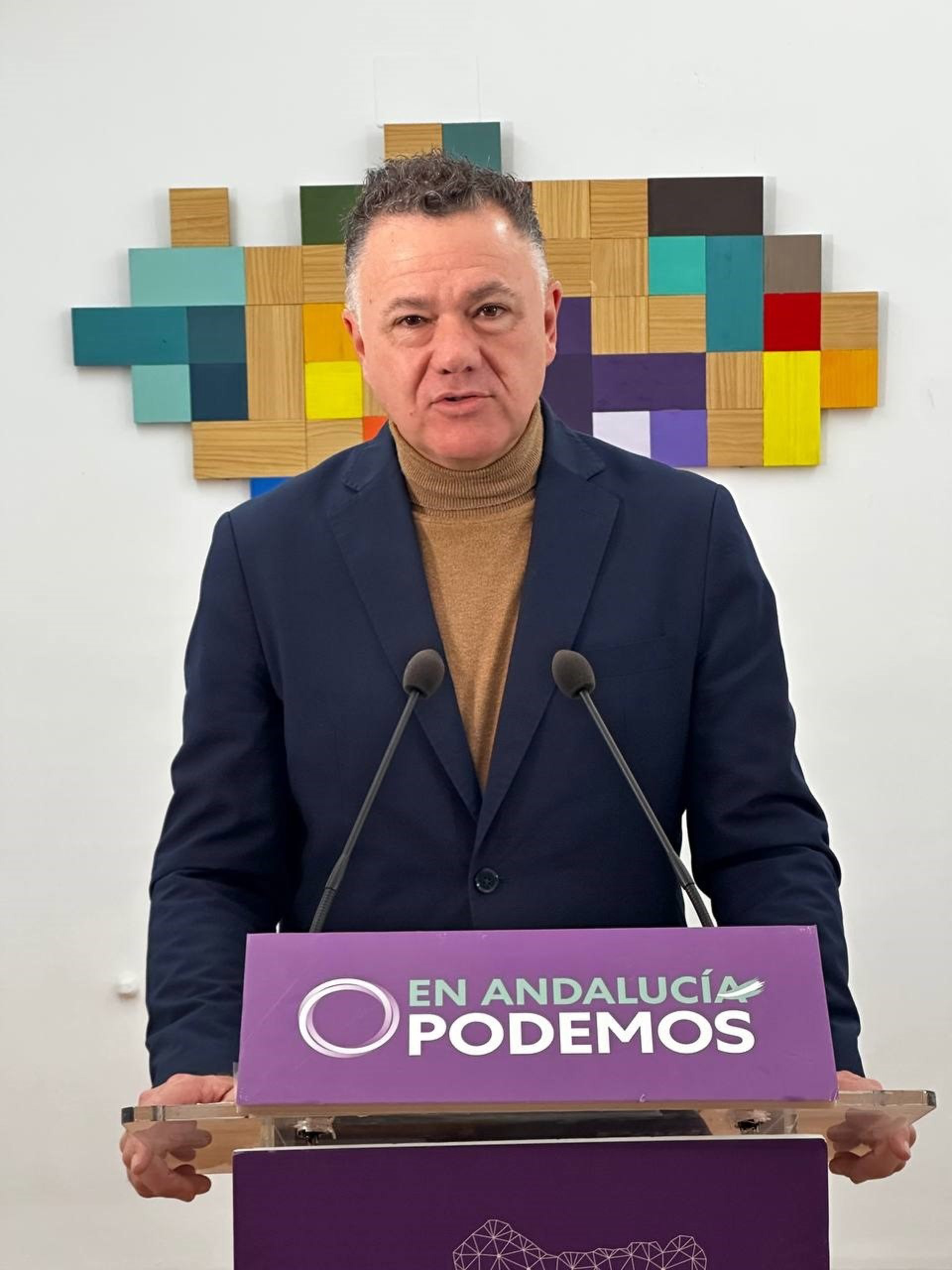 Delgado (Podemos) reclama a Moreno que se «moje» y plantee un «escudo social» andaluz