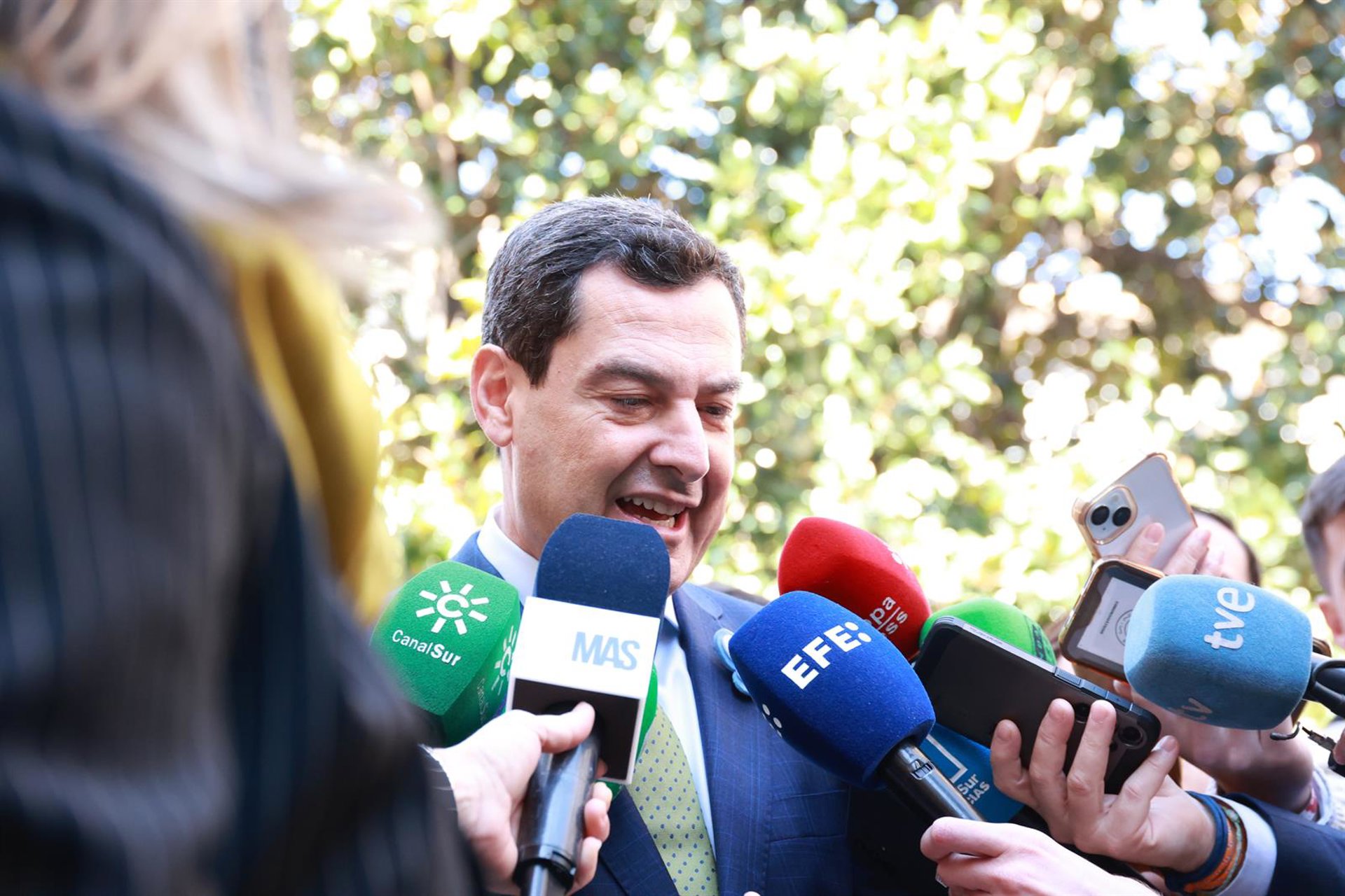 Moreno apunta que el PP «podría al menos» abstenerse al decreto de ayudas por Irán si el Gobierno actuara de «buena fe»