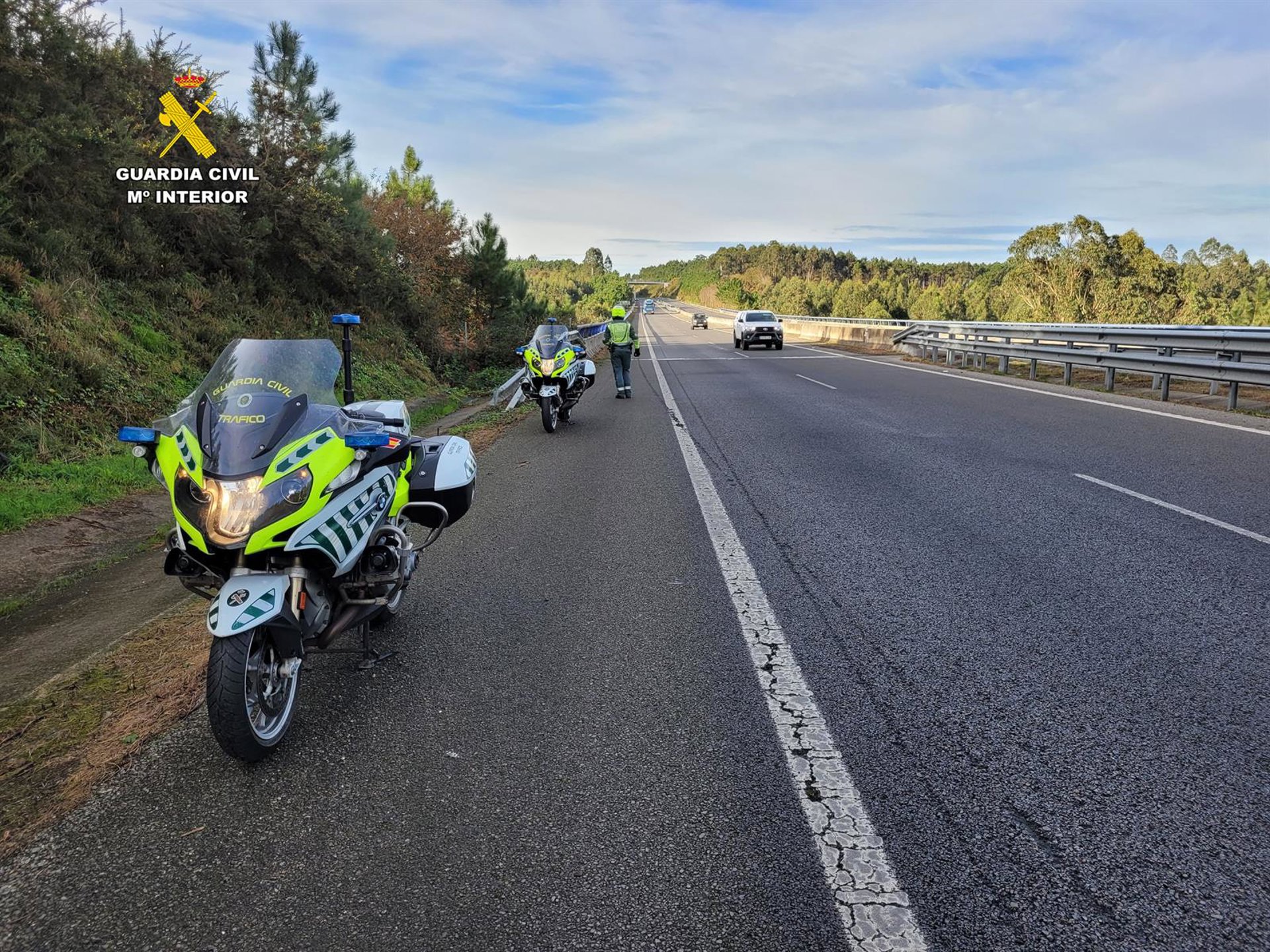 Detienen a un hombre por un accidente de tráfico con la Guardia Civil en Gran Canaria en 2024, del que se fugó