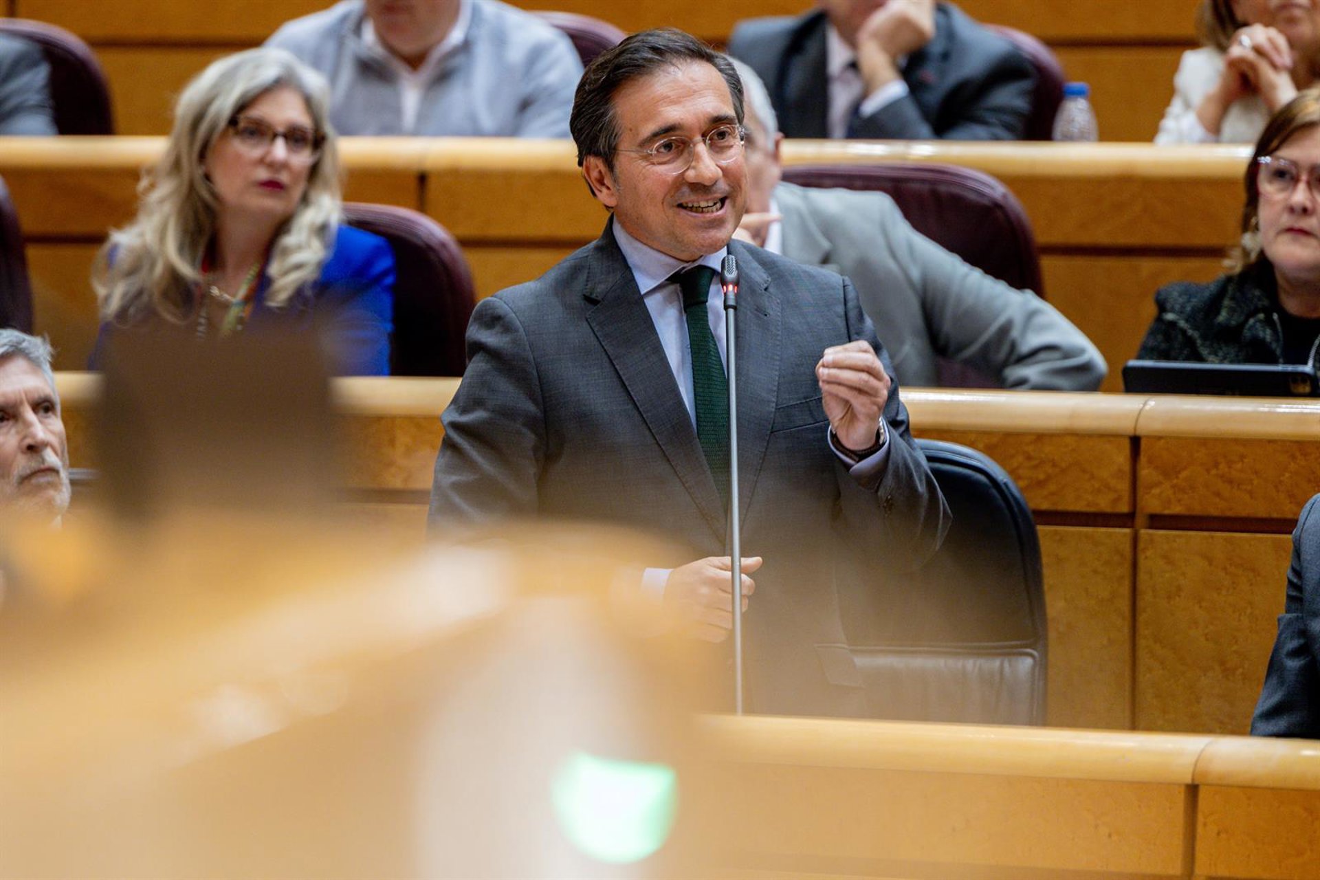 Albares asegura que Pedro Sánchez no tendría «ningún inconveniente» en recibir a María Corina Machado