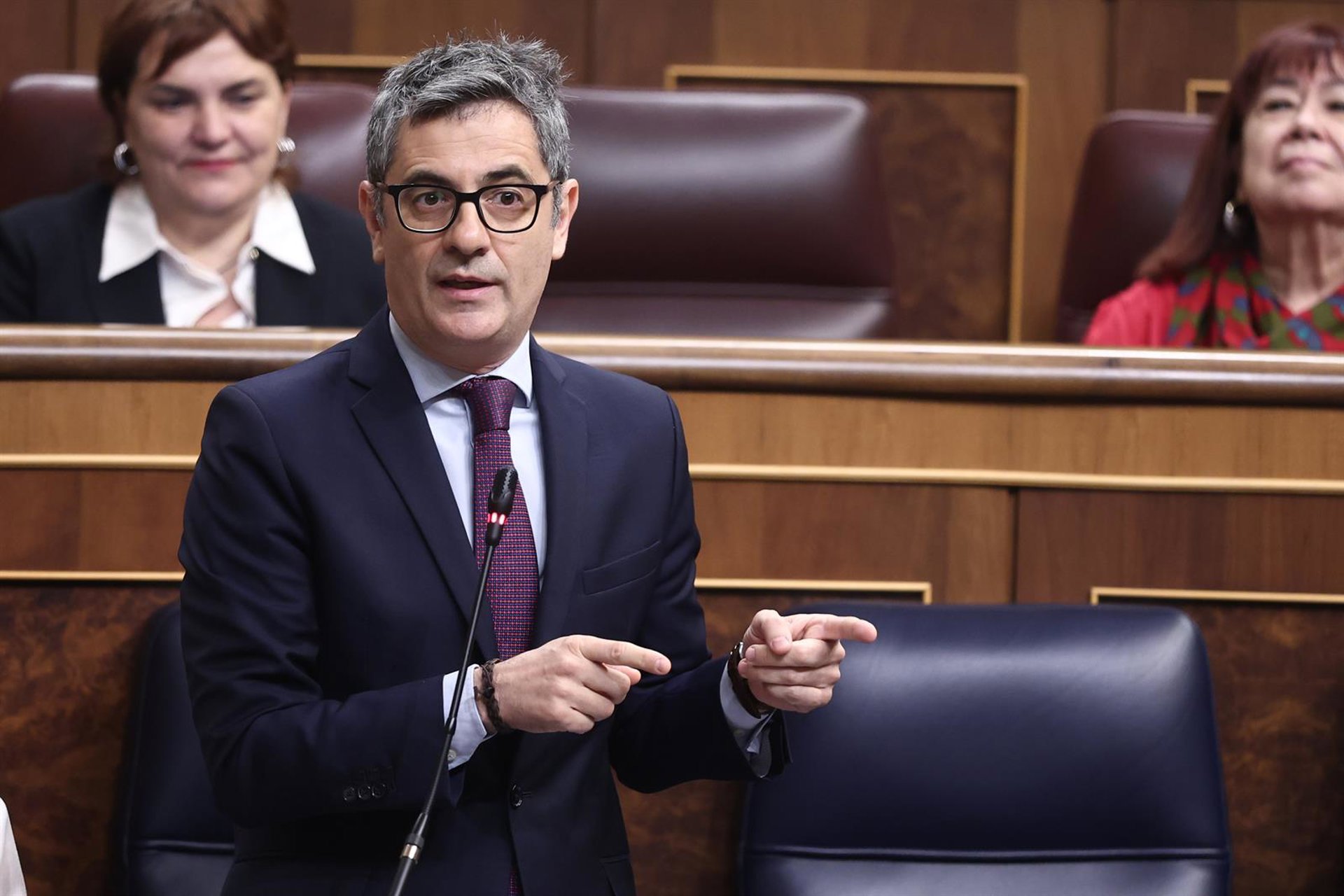 Bolaños avisa de que vigilará la aplicación del pacto en Extremadura: lo llevará al TC si discrimina o recorta