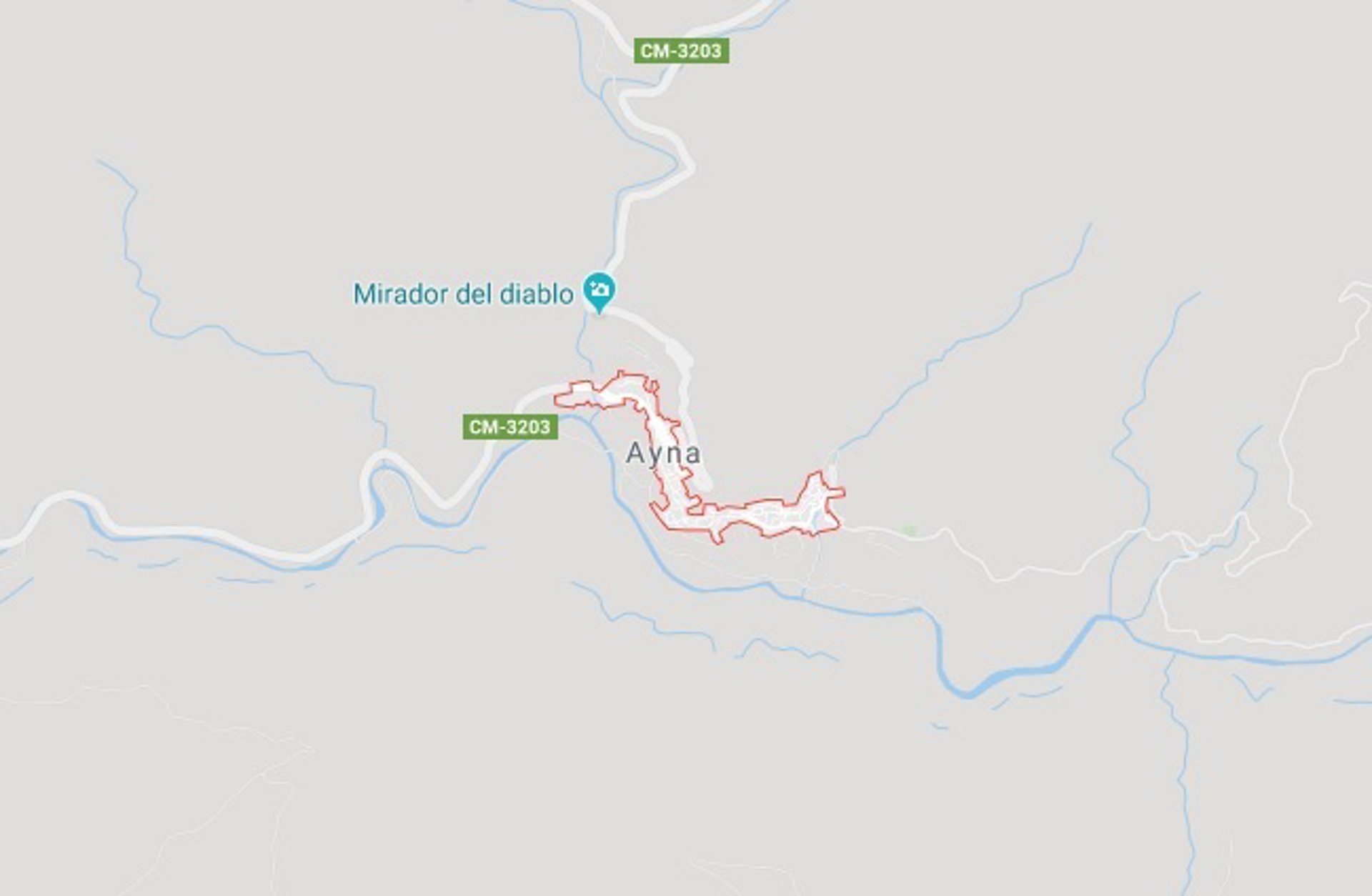 Un fallecido tras salirse de la vía la motocicleta que conducía en Ayna (Albacete)