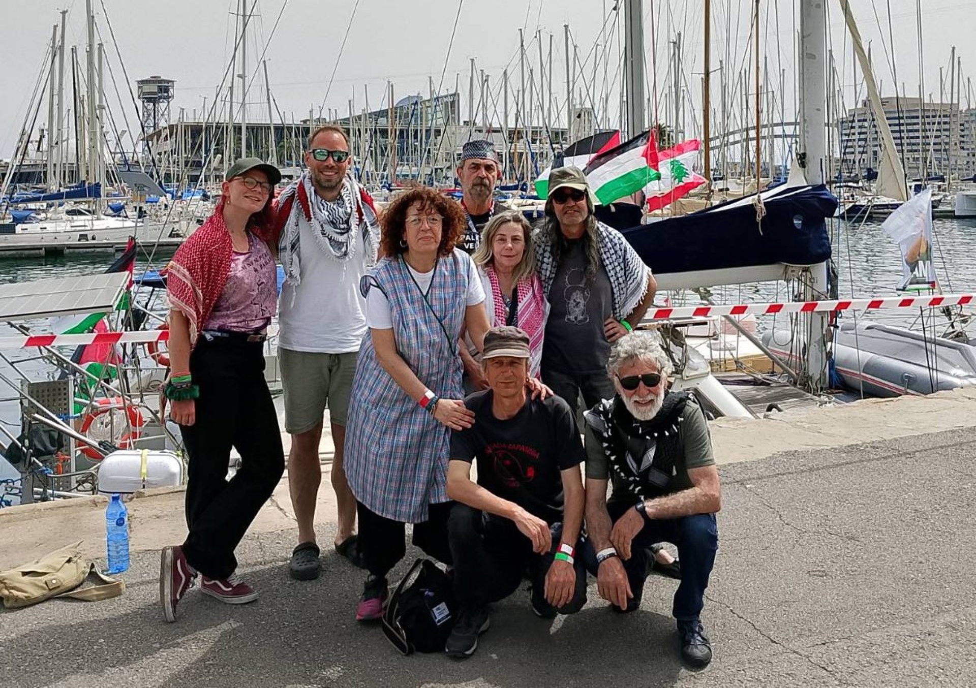 Sandra Garrido, gallega en Flotilla: «Nunca habían llegado al límite de interceptar a 1.100 km de la Palestina ocupada»