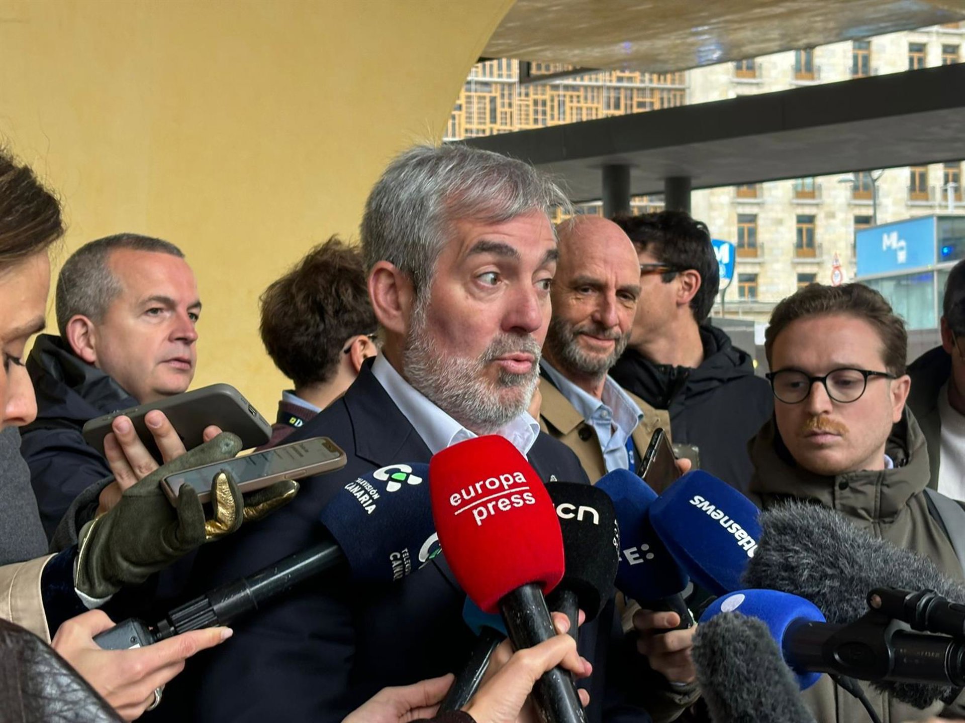 Clavijo desafía al Gobierno y asegura que no autorizará el fondeo del buque Hondius en la isla de Tenerife