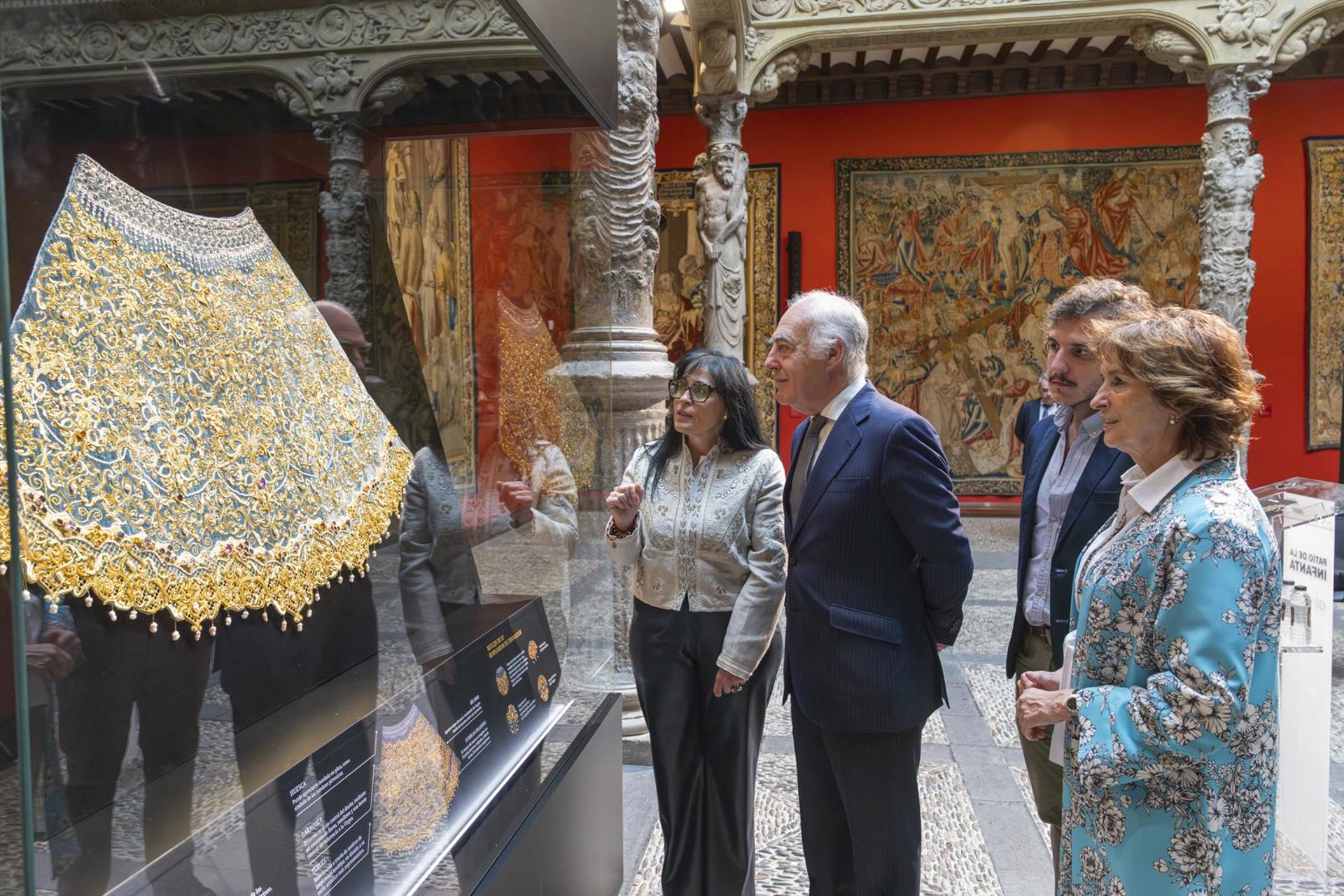 Fundación Ibercaja donará un manto a la Virgen del Pilar por su 150 aniversario que representa a «todos los aragoneses»
