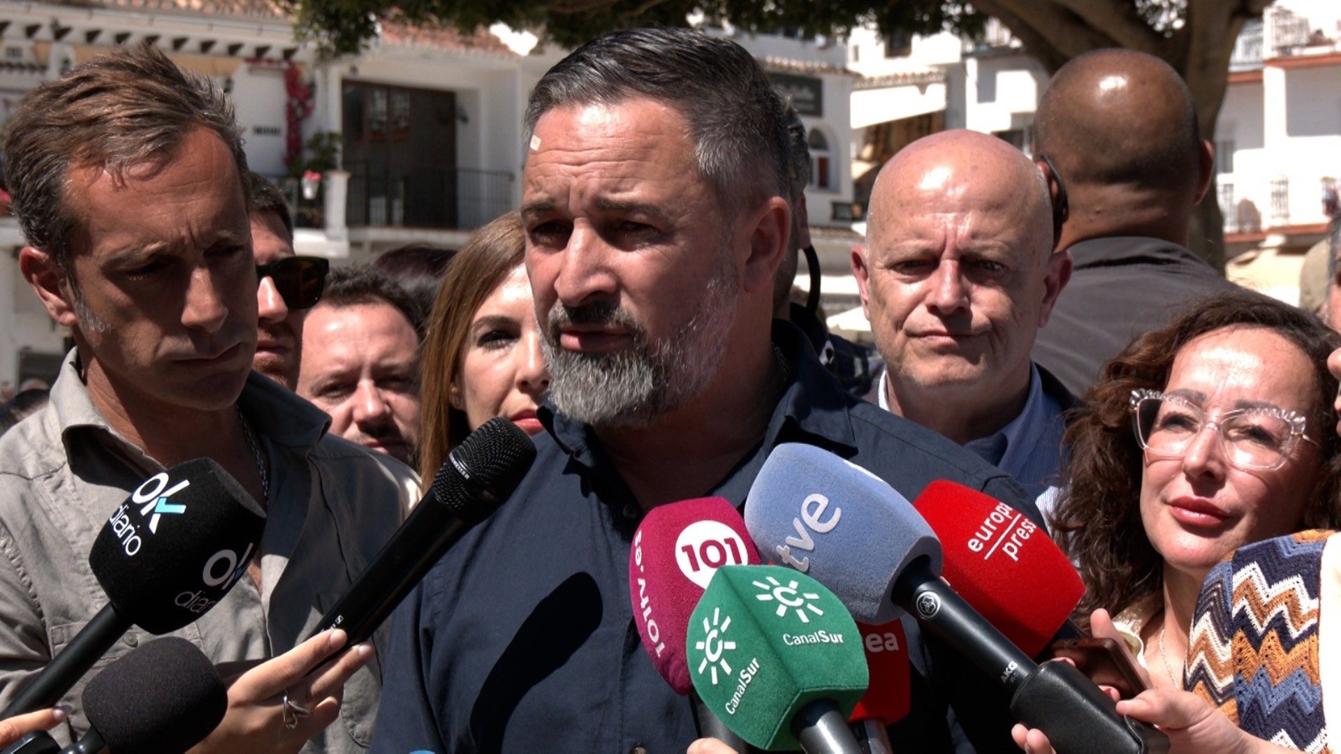 Abascal asegura que Marlaska «está condenando a muerte» a los agentes: «Los políticos deben pensar en los buenos»