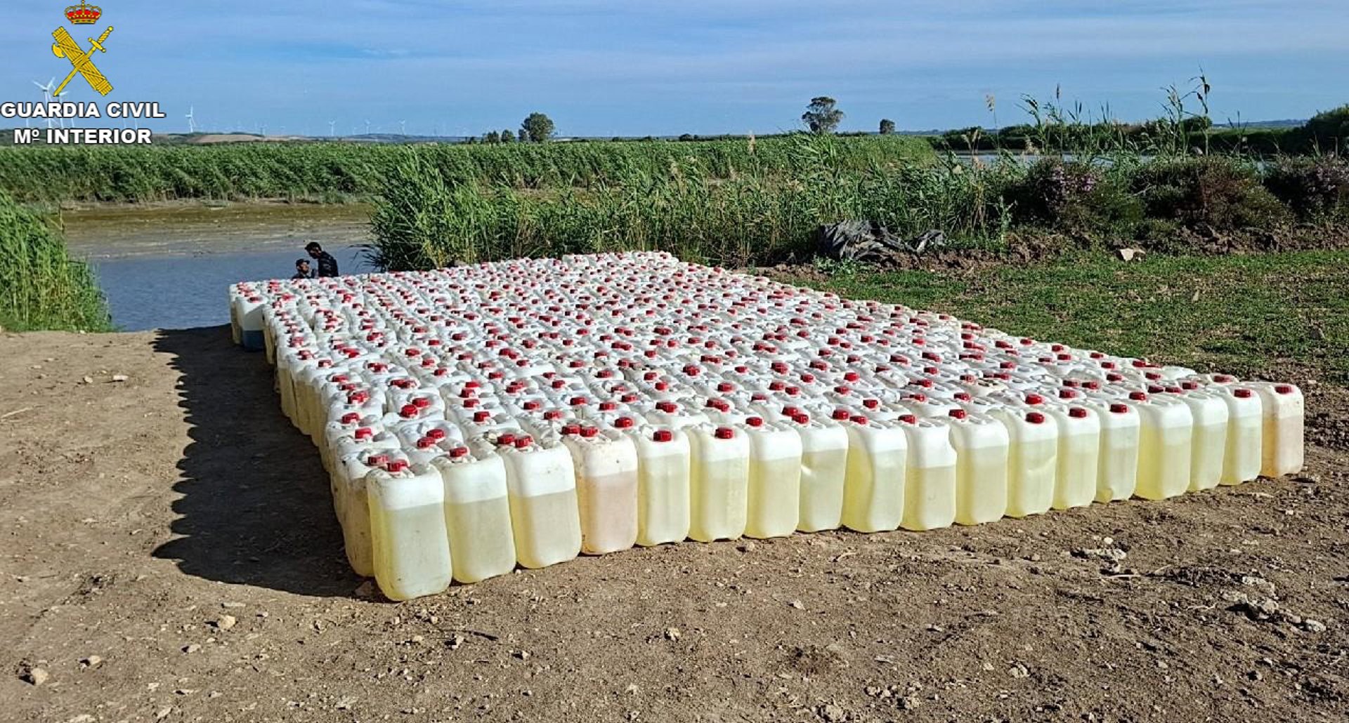 Frustrado el abastecimiento de 11.000 litros de combustible al narcotráfico por el Guadalete