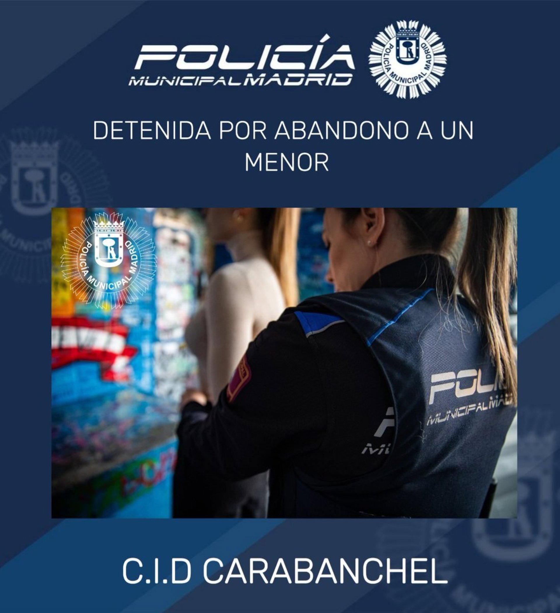 Detenida en Carabanchel por abandonar a su hijo de 2 años en el carrito mientras estaba de fiesta