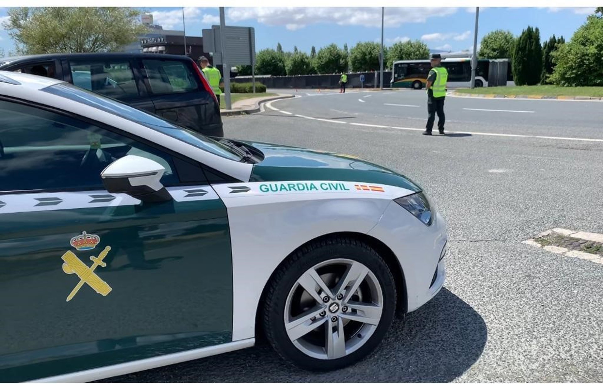 Detenido en Carrión tras más de una hora de persecución desde Marbella con un coche robado