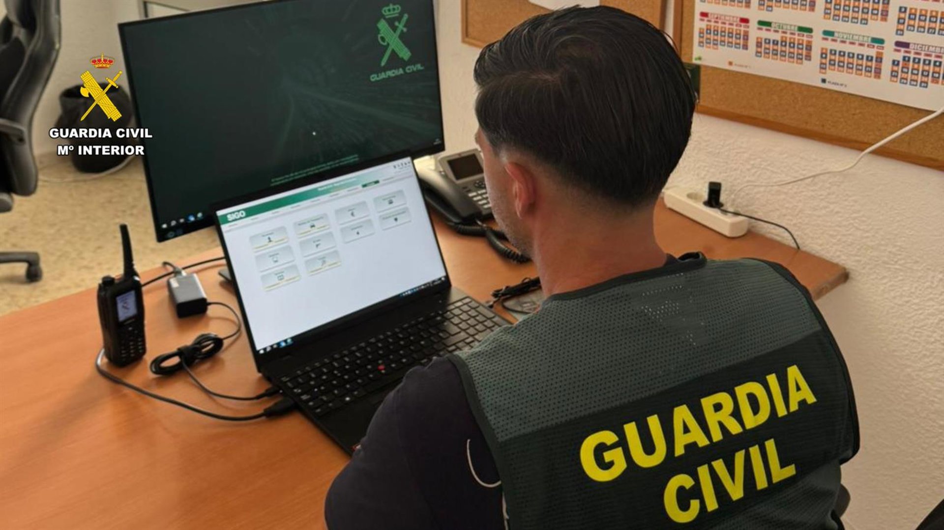 Desmantela una organización dedicada al robo con fuerza en comercios de la provincia
