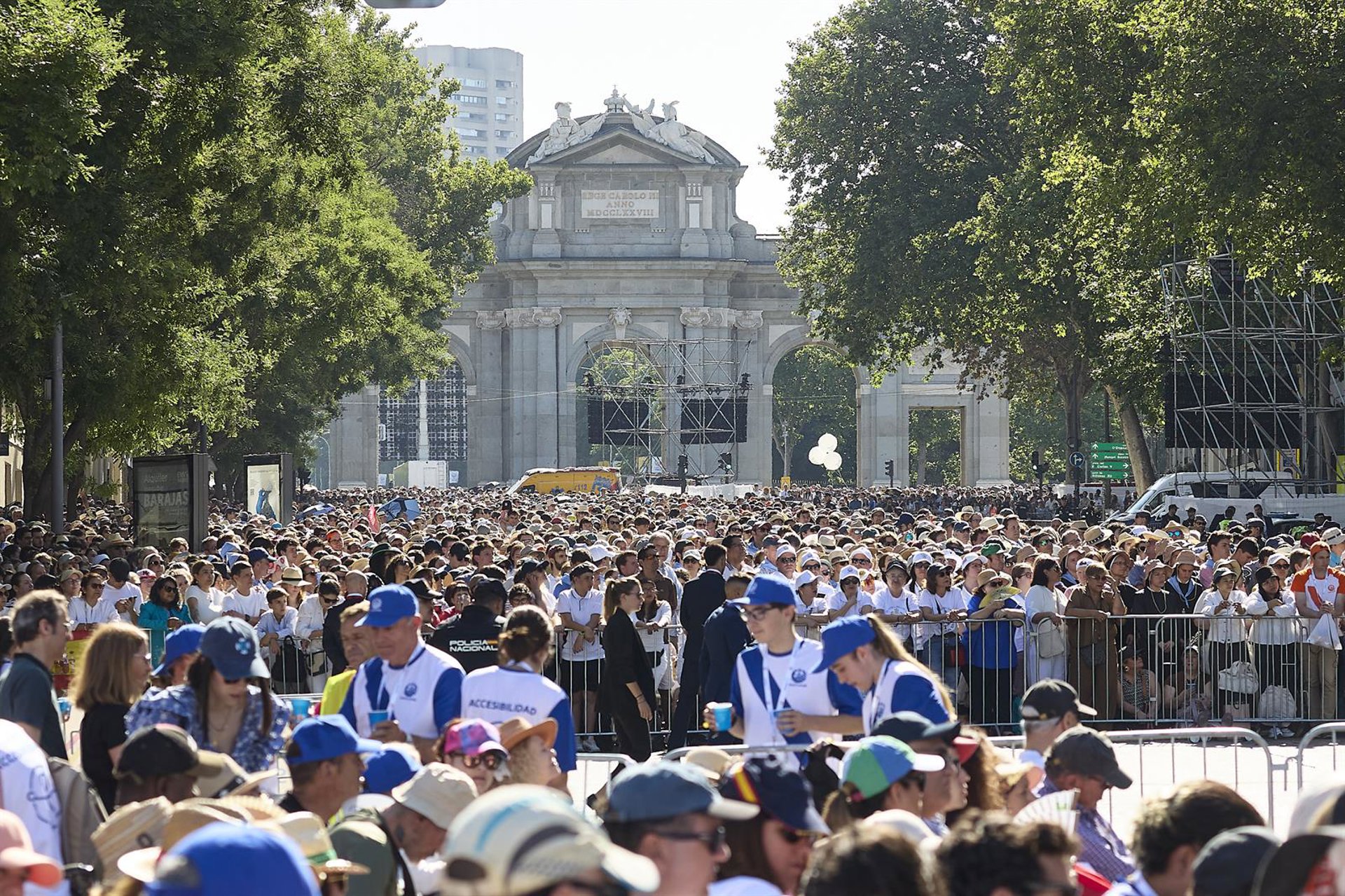 Madrid va recuperando la normalidad con caída del tráfico de un 4% y la calzada de Cibeles quedará mañana desocupada