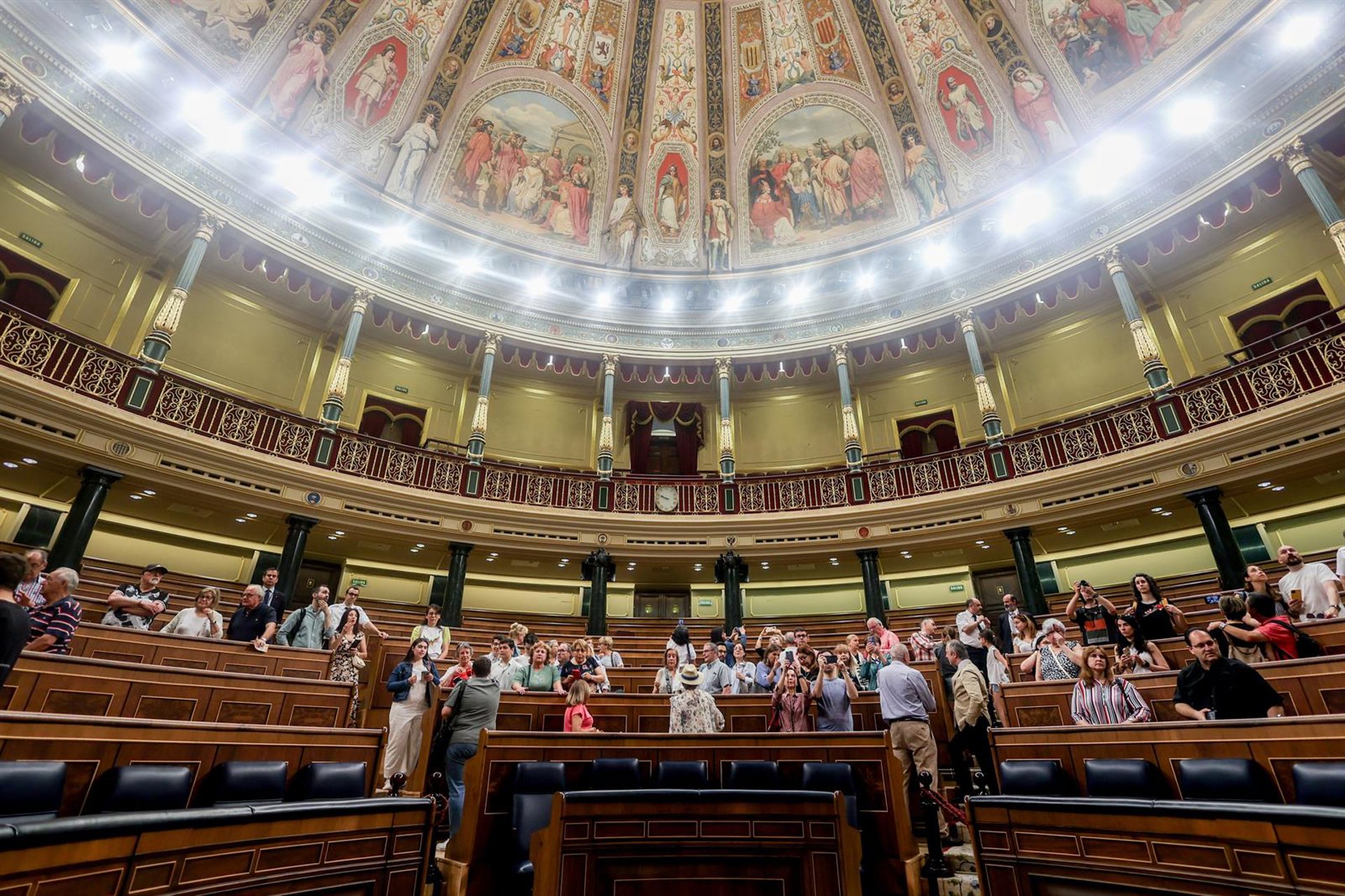 El Congreso abre mañana de nuevo sus puertas a los ciudadanos en conmemoración de las primeras elecciones democráticas