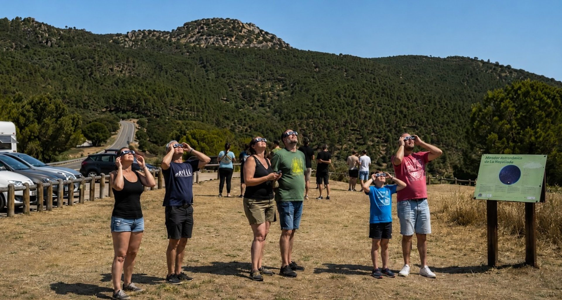 El Colegio de Forestales advierte del riesgo de incendios forestales durante el eclipse solar del 12 de agosto